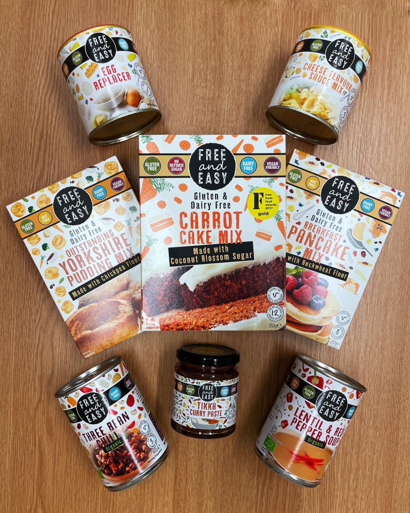 All of our products are created with allergies in mind, which is why ensure we keep a nut, gluten and dairy free factory.

We believe free-from meals shouldn't miss out on flavour, and you should be able to shop without having to triple check the lab