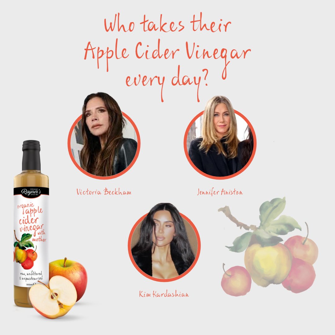 Who swears by a daily drink of Apple Cider Vinegar? 🍎

With advocates, including celebrities, claiming that daily consumption can help with reducing and your appetite and boost immunity, it's no surprise that some swear by it to help maintain their 