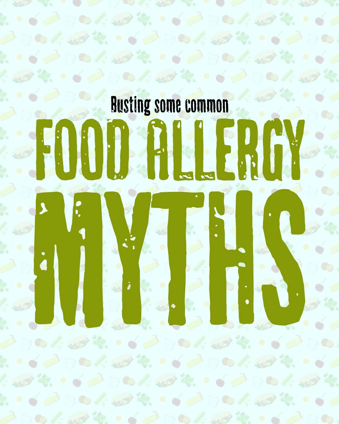 Not everything you hear about allergies is true - there's a lot of myths out there!
We've put together the most common misconceptions, paired with the facts 💡
What's one myth you hear a lot about your allergies? 👇
#FoodAllergies #AllergyAwarenes