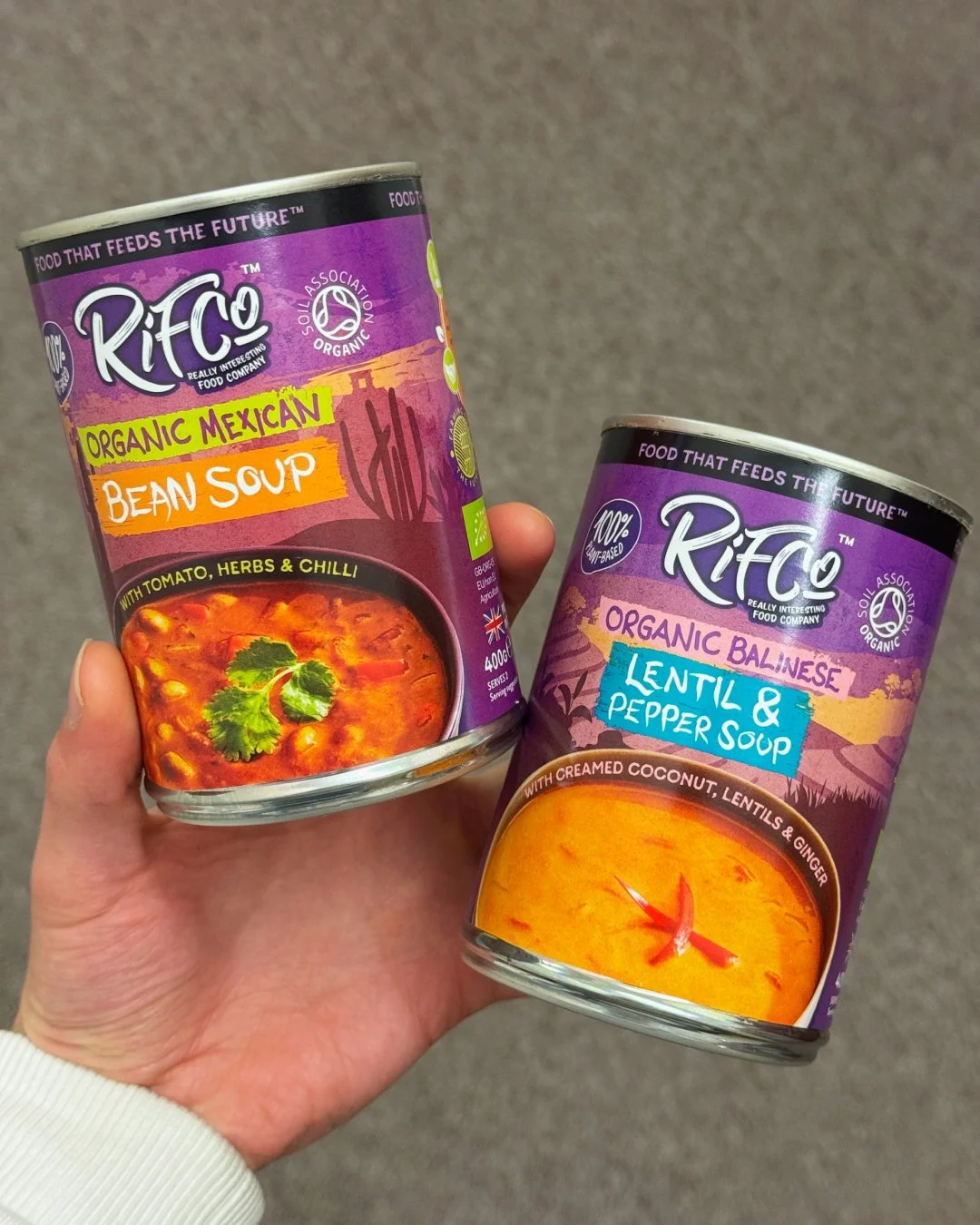 Cosy season is here, and nothing makes an easy evening meal quite like a tin of soup 🤗

Delicious on their own but even better served with crusty bread, or even as the base for a simple pasta sauce, our soups are organic, gluten free and vegan-frien