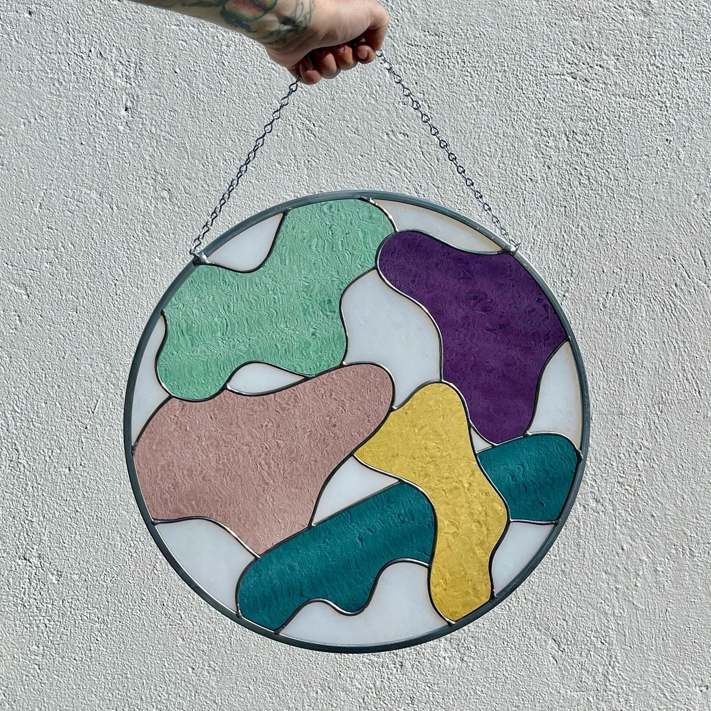 I dropped this big baddie off at @motherlodeatl yesterday. This has been hanging in my shop window for weeks just waiting for me to finally snap some pics, and now my window looks so naked without her. I love this one so much! It&rsquo;s like my &ldq