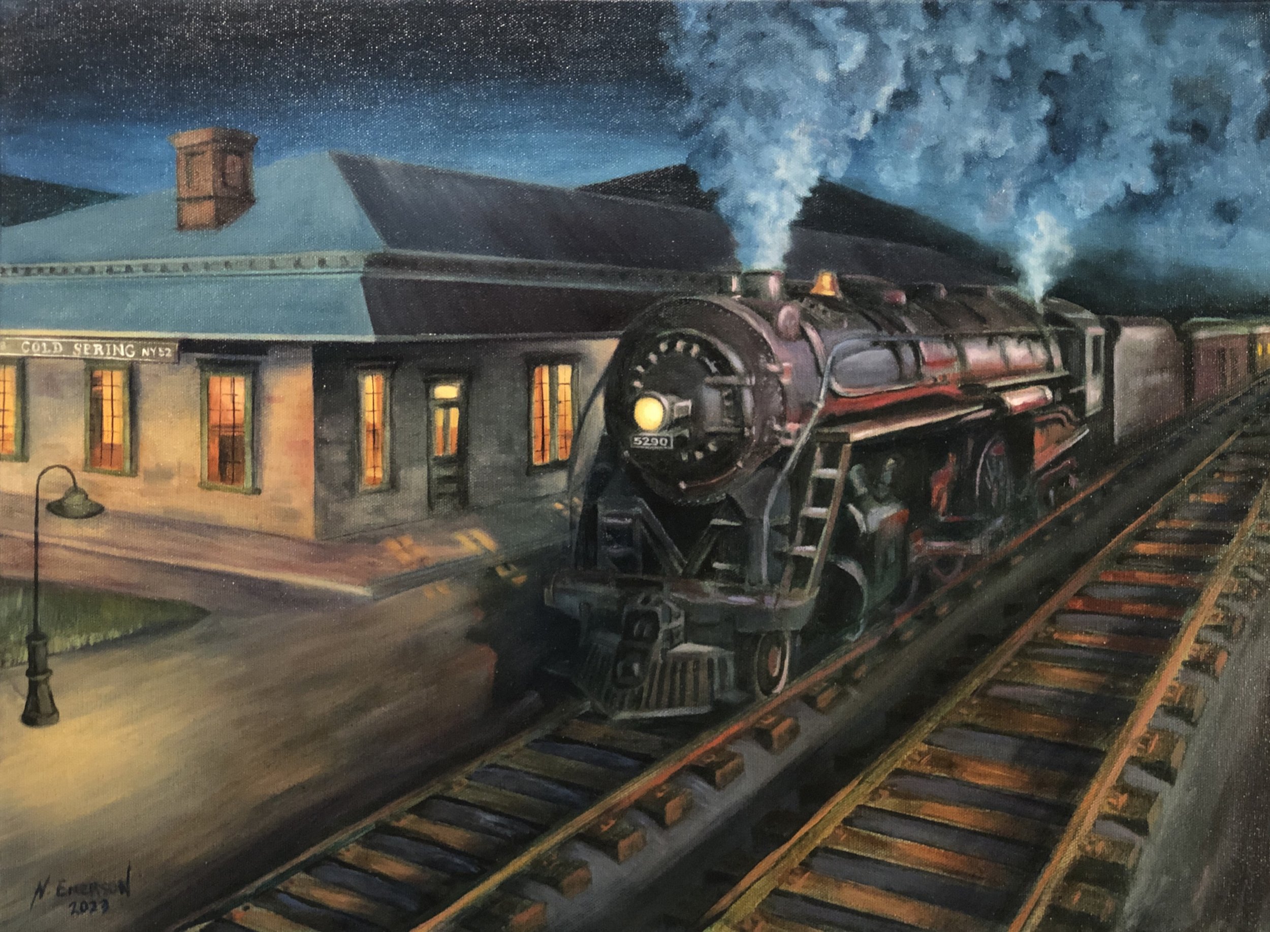 Hudson at Cold Spring (Northbound). (SOLD)