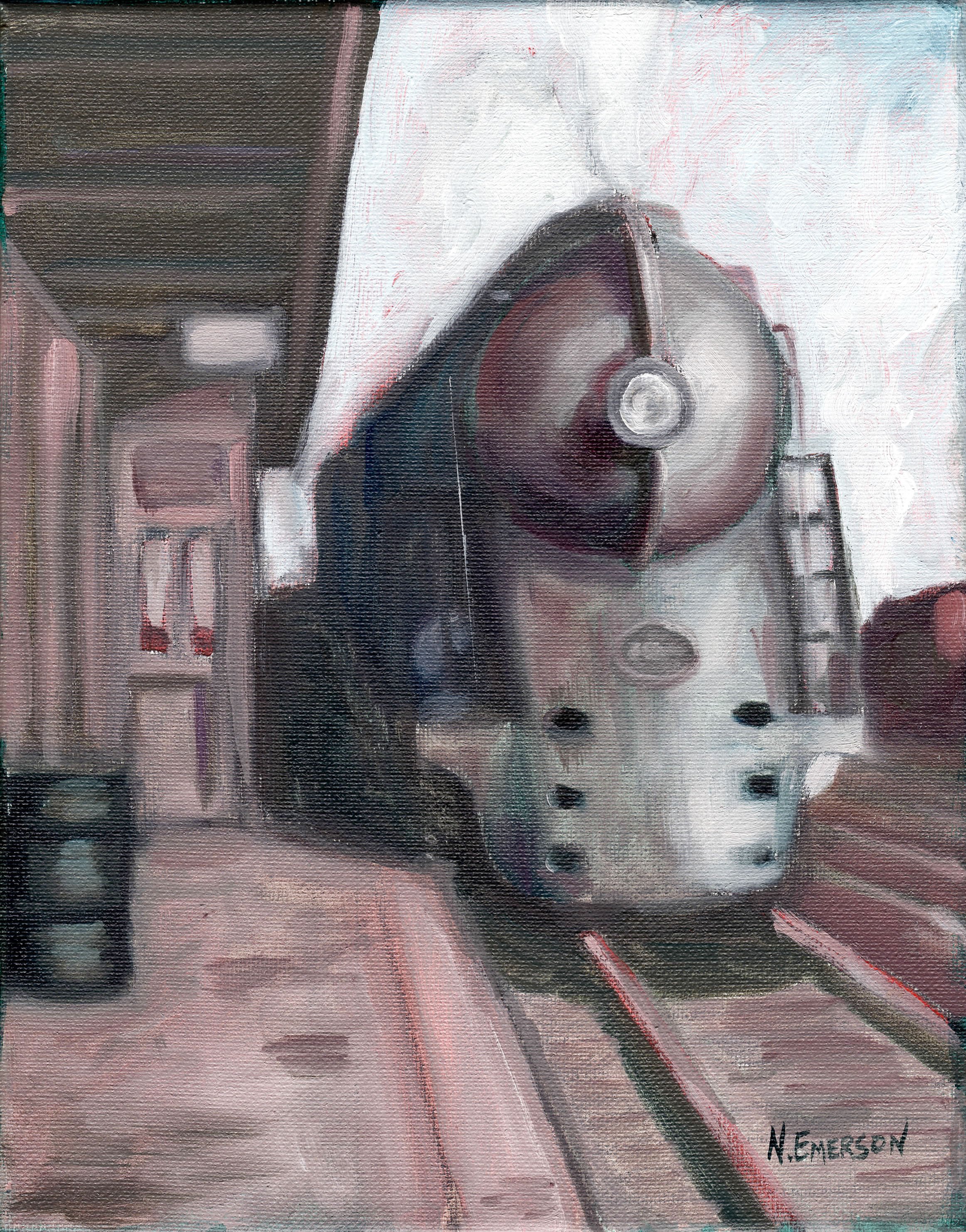 Harmon Arrival #1 (8"x10") $200