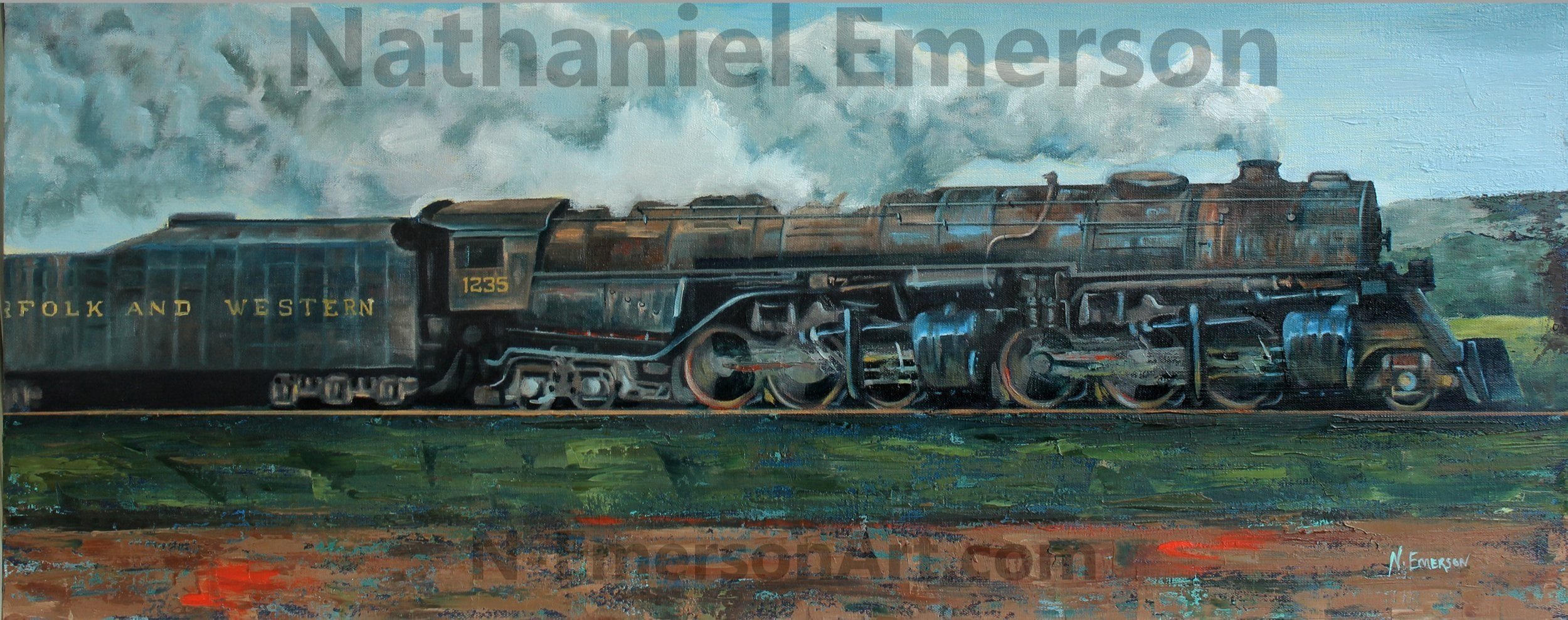 Class A 1235 at Speed (16"x40").