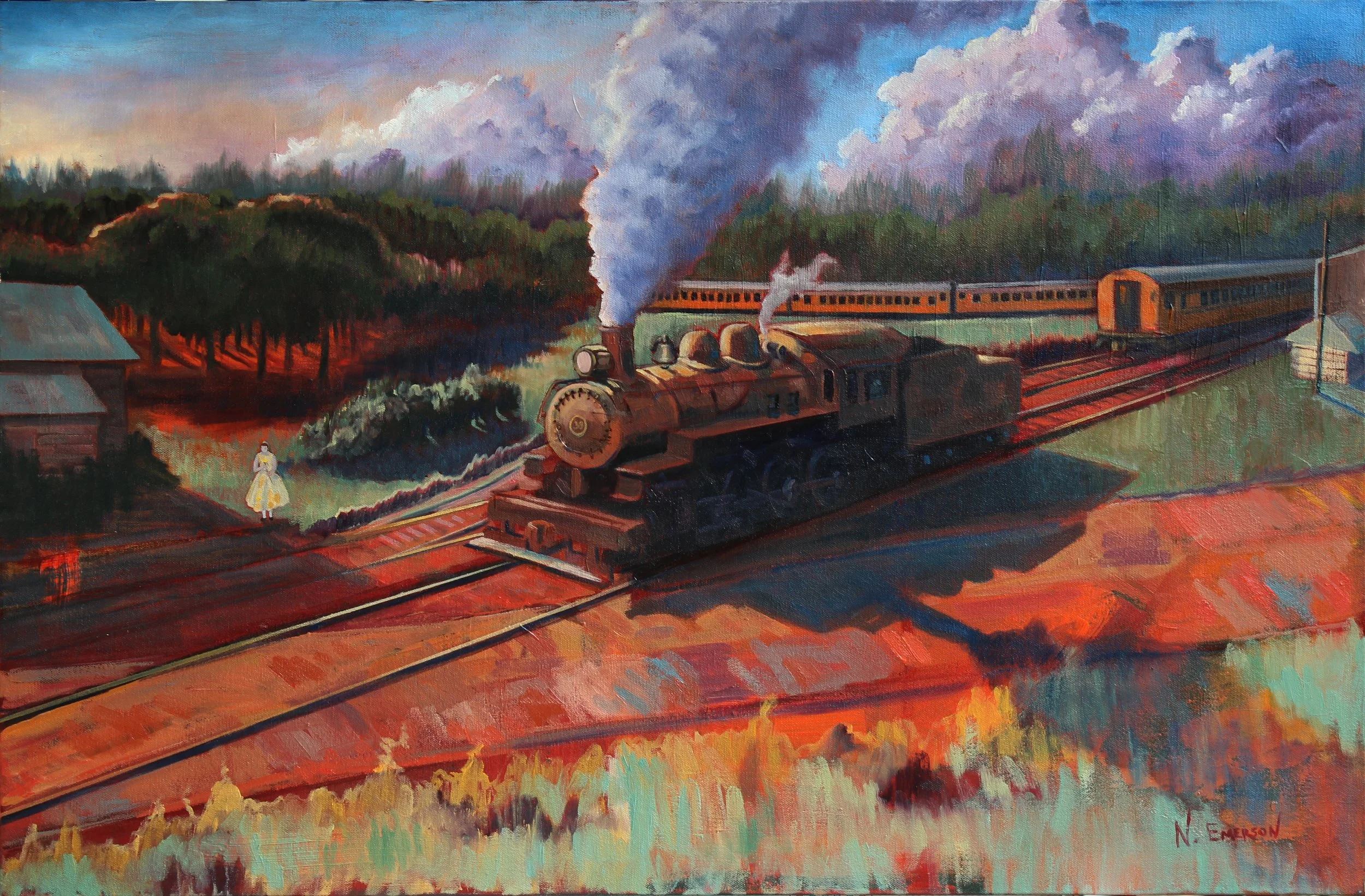 Marienville Sunrise, (24"x40").