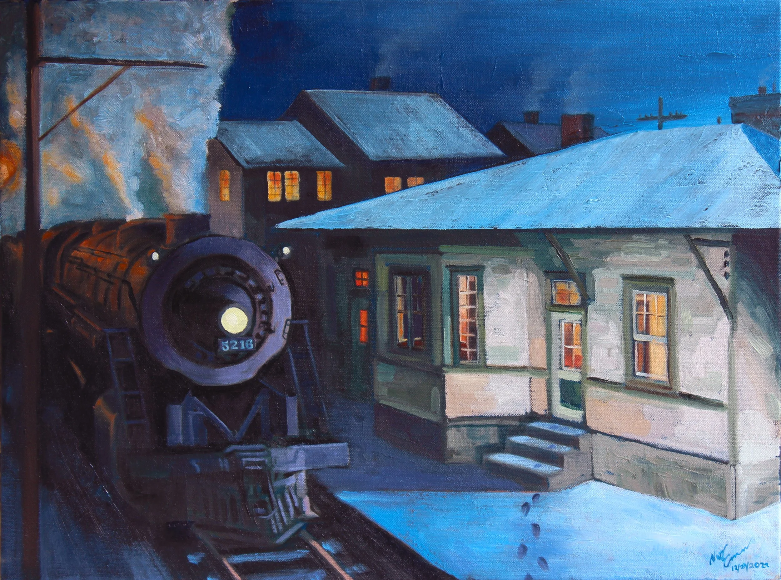 Christmas Eve Extra (18"x24") NFS