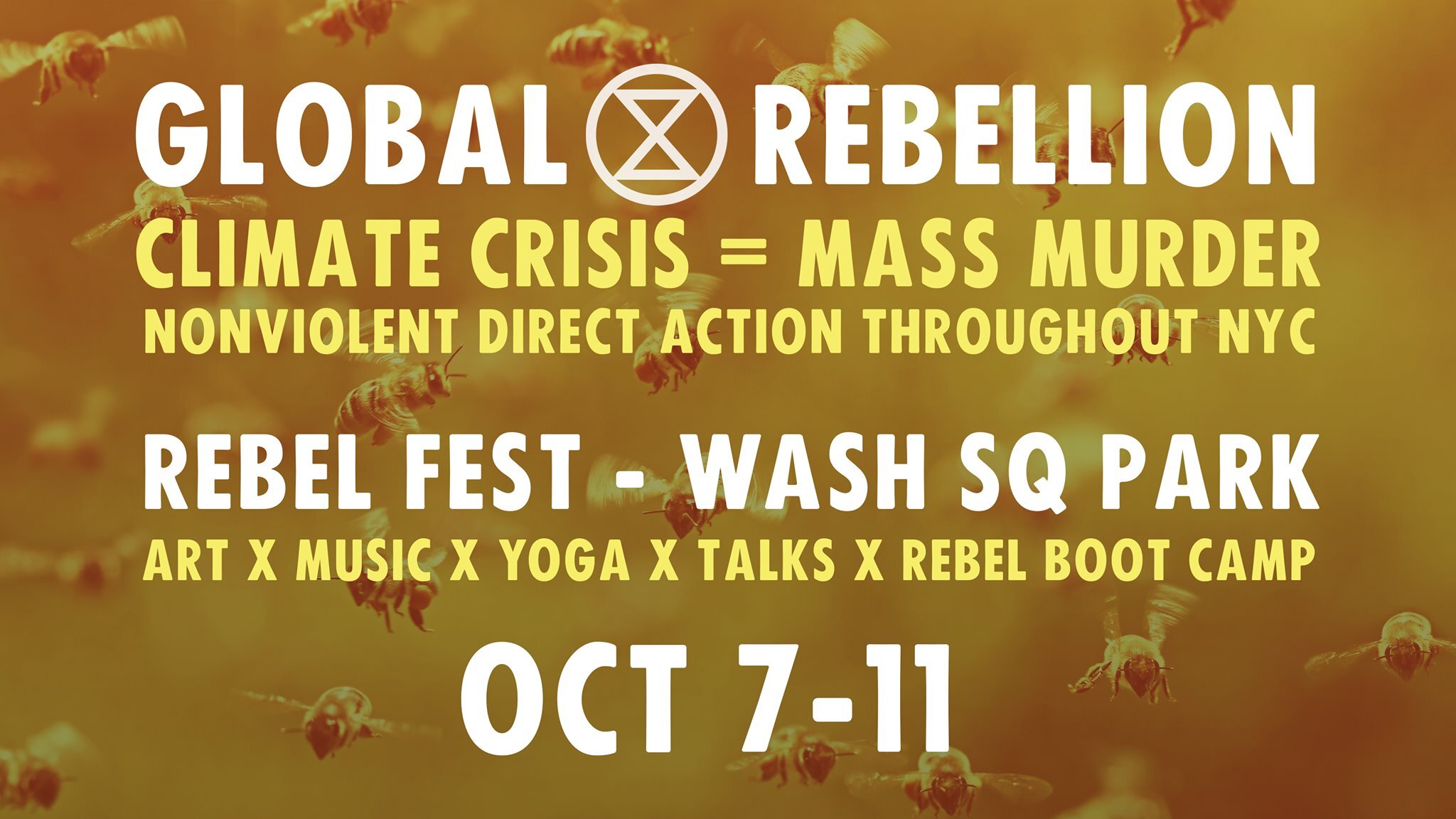 Extinction Rebellion NYC's Rebel Fest (Copy)