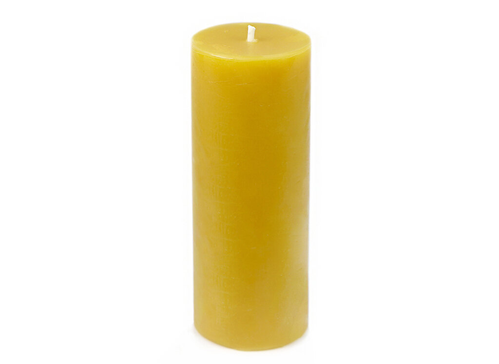 Beeswax Column Candle