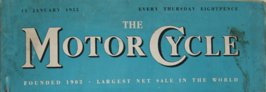 THE MOTOR CYCLE 1955
