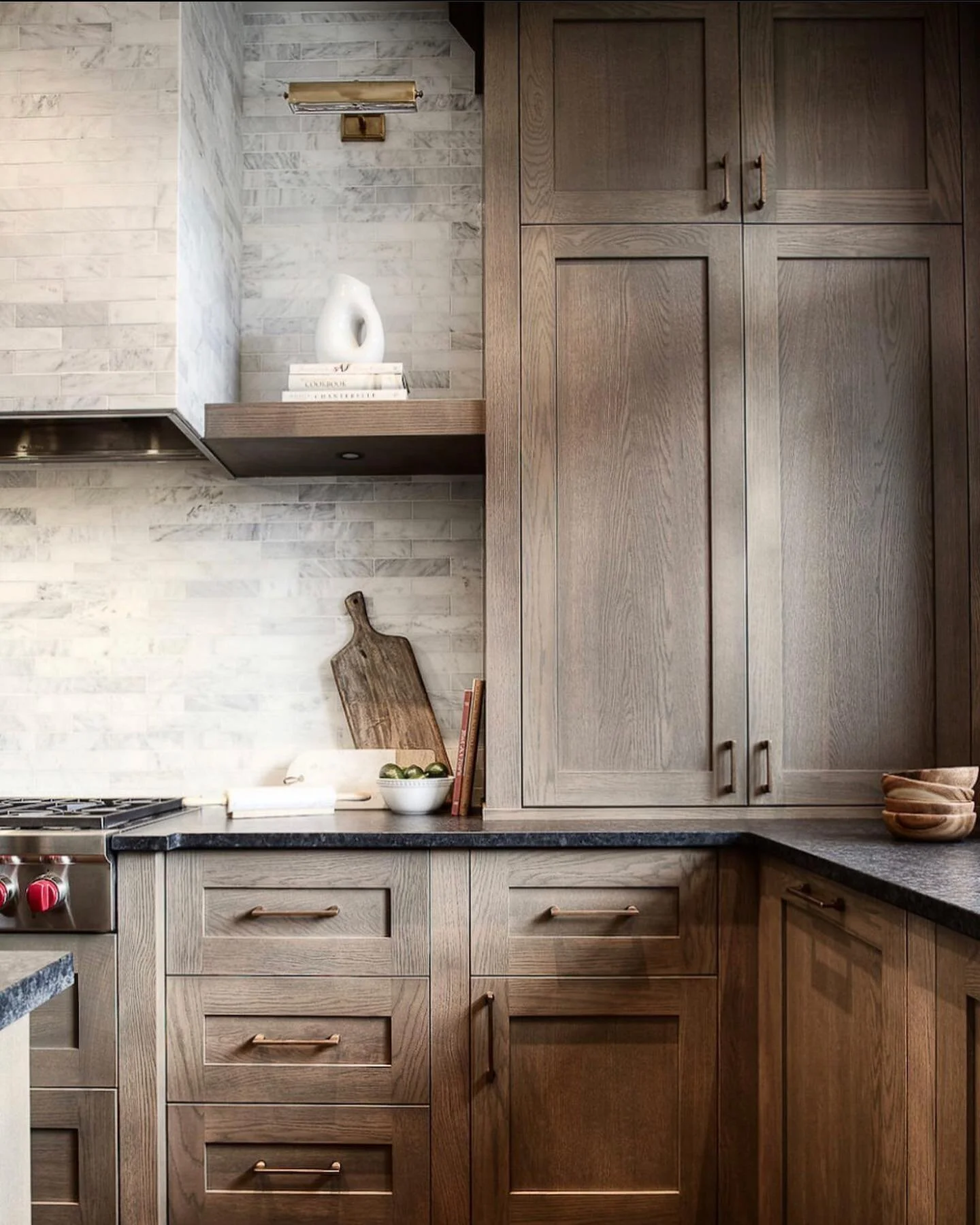 I love a good white kitchen, but this stunner from @verandaestatehomes has me rethinking all of my kitchen dreams! Stopped me in my IG tracks!