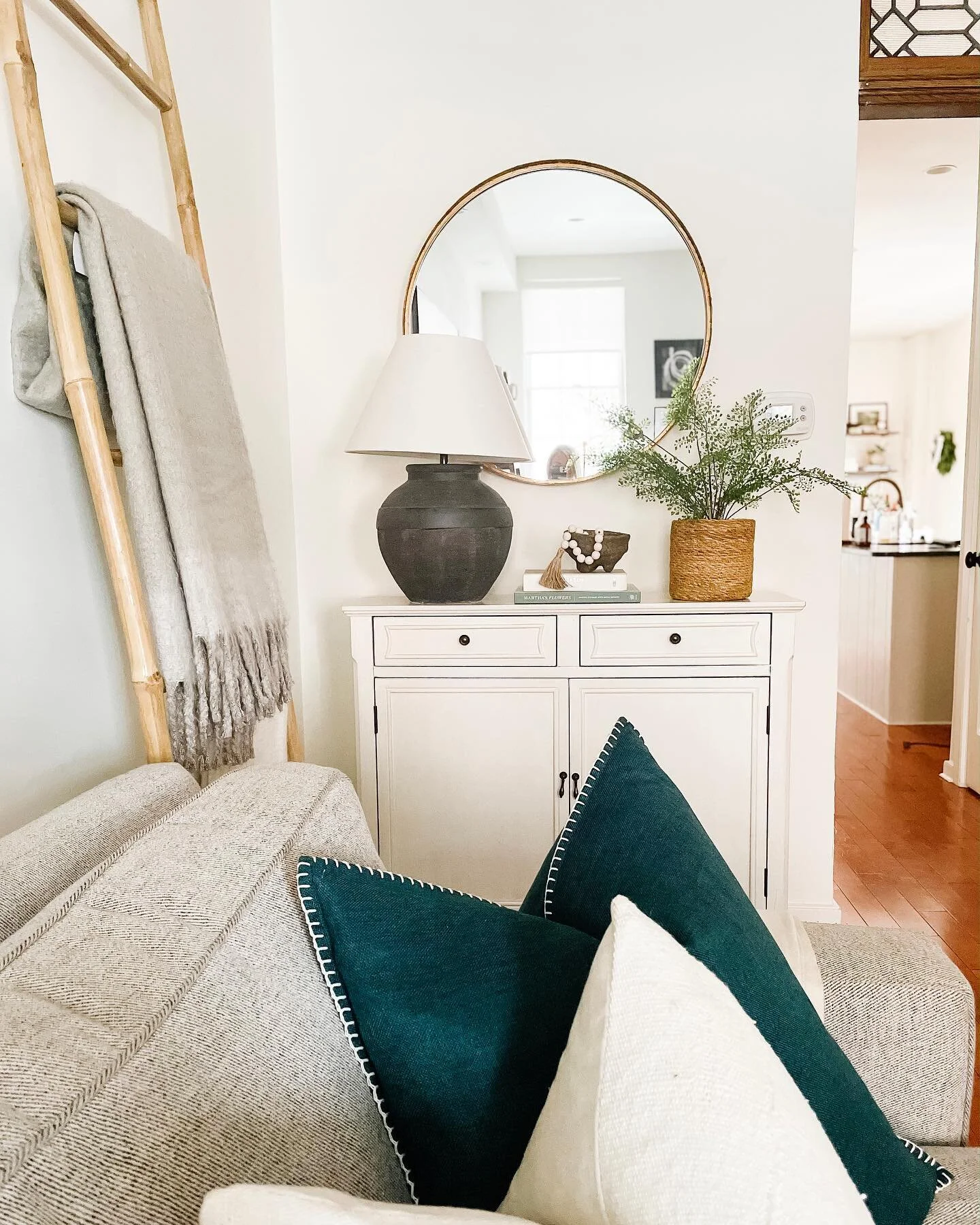 Ready for spring! This past weekend I put the last of my winter decor away. As much as I love the holidays, my favorite part is putting it all away so my spaces feel like they can breathe again. Do you keep winter decor up after the holidays or are y