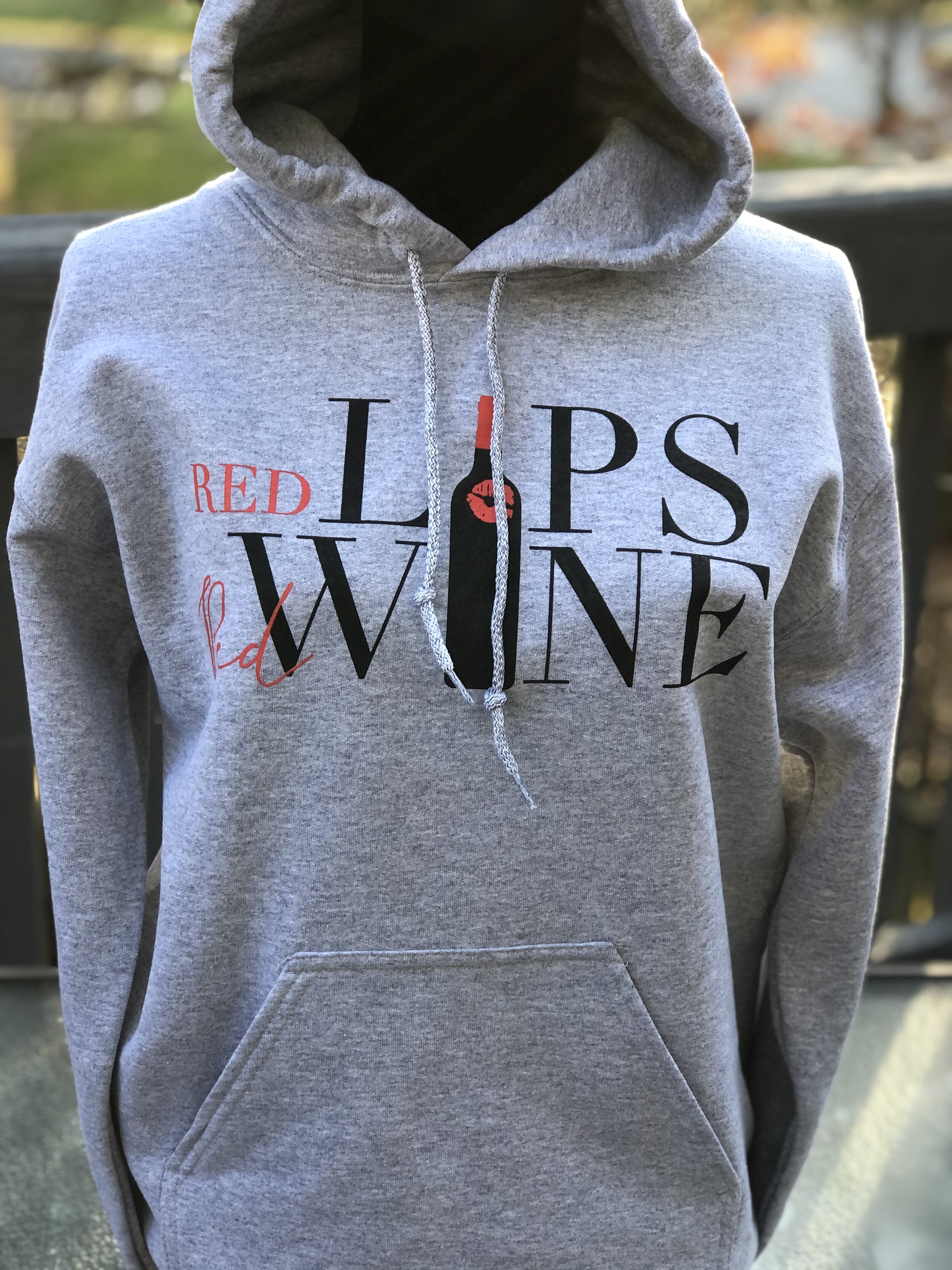 Red Lips Red Wine Women's Classic Hoodie