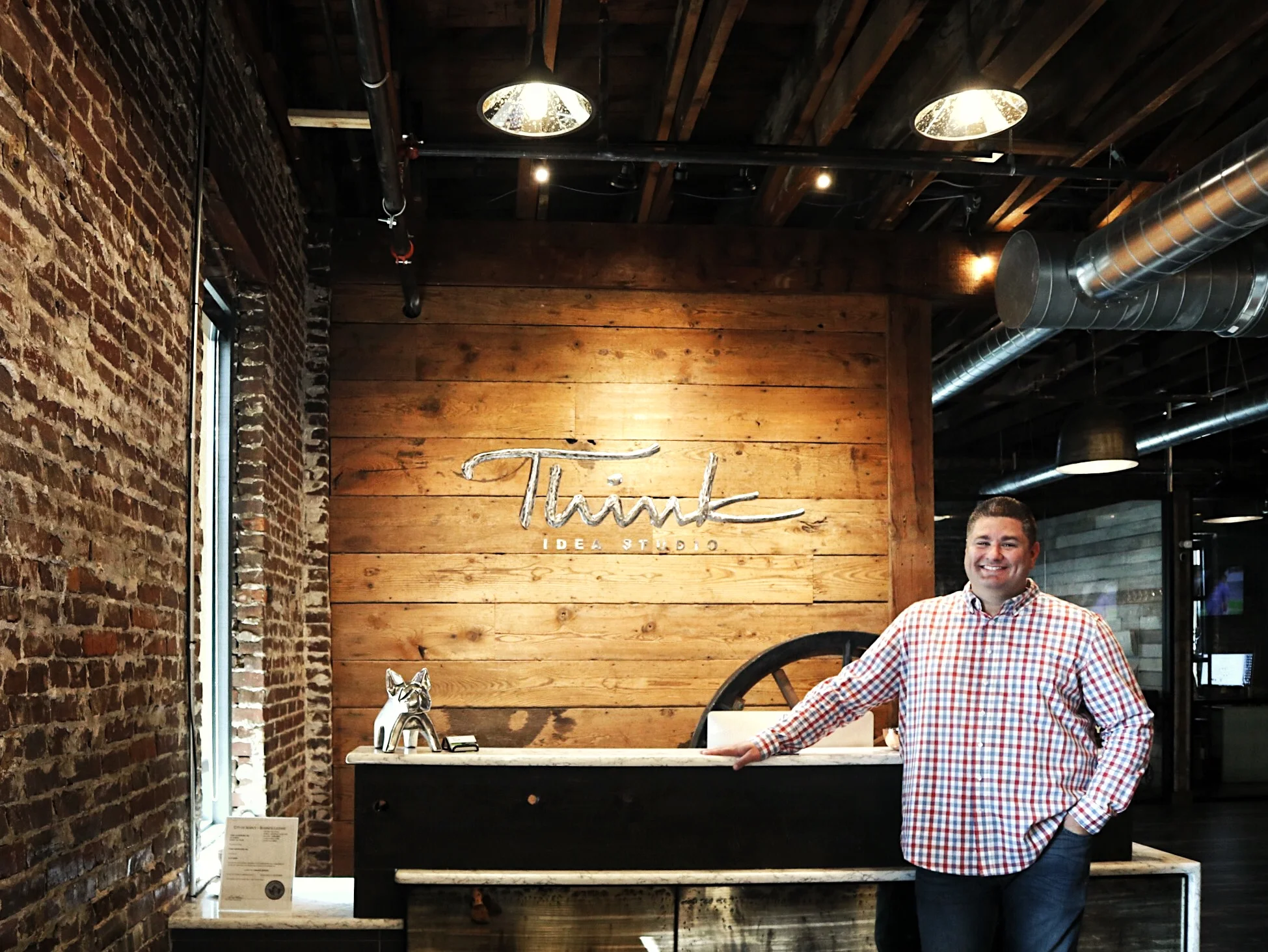 Mat Faulkner, who spearheaded Searcyís successful bid to appear on Huluís Small Business Revolution reality show.