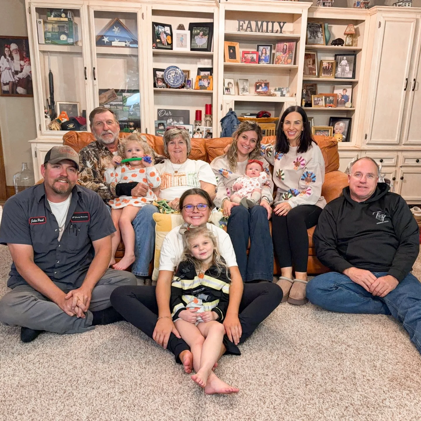 Thanksgiving 2025 🦃✨
We welcomed little Alice as the new turkey in the flock. Uncle Richard brought peak fun-uncle energy. We celebrated @jpg359 turning 41 and ate way too much. 
As always it was a little bit chaotic, but there was a whole lot of lo