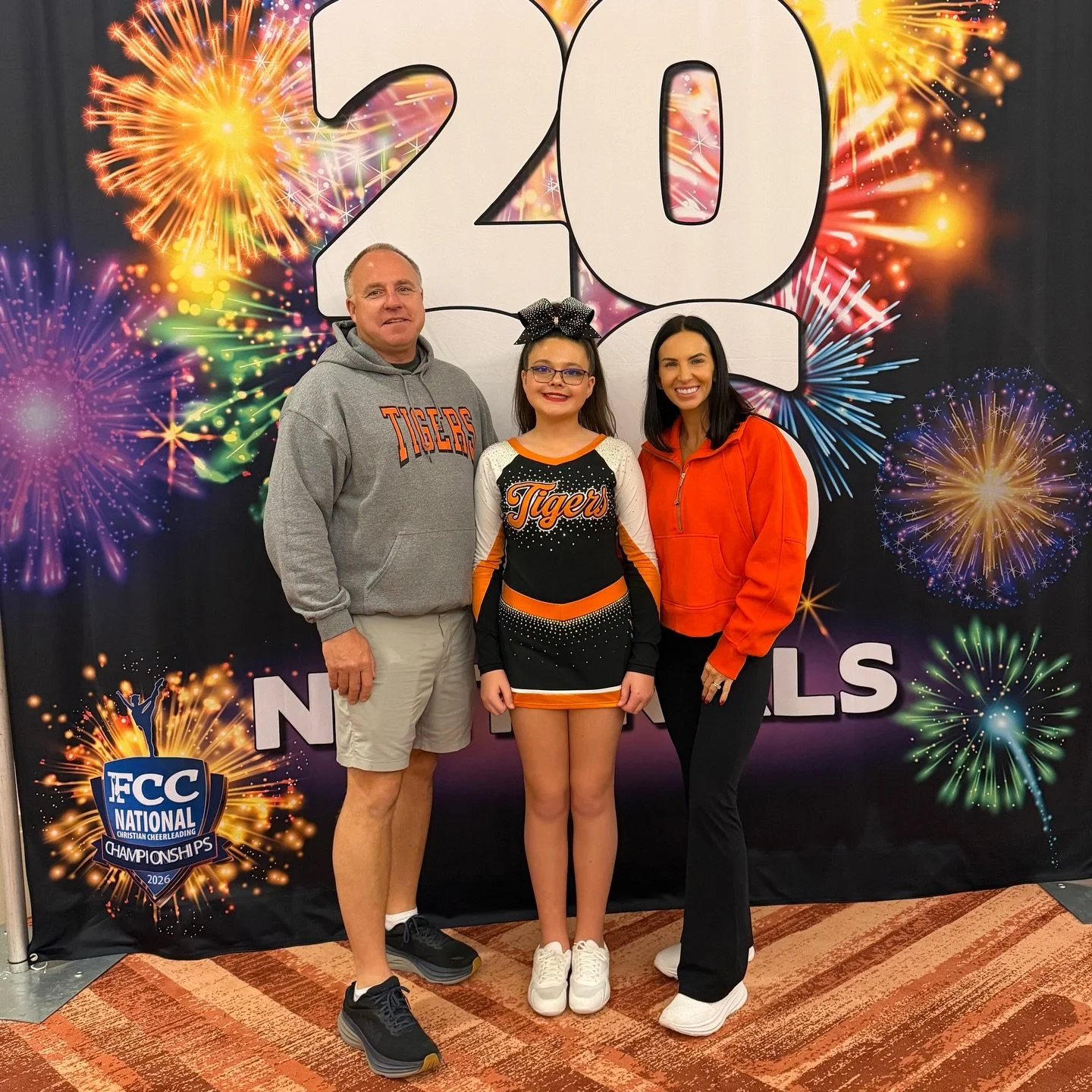 2026 FCC Cheer Nationals 📣

No trophies this time&mdash;just priceless memories, growth, and moments that glorified God. ✝️ So proud of our @clintontigers and the heart they showed on and off the mat.🐅