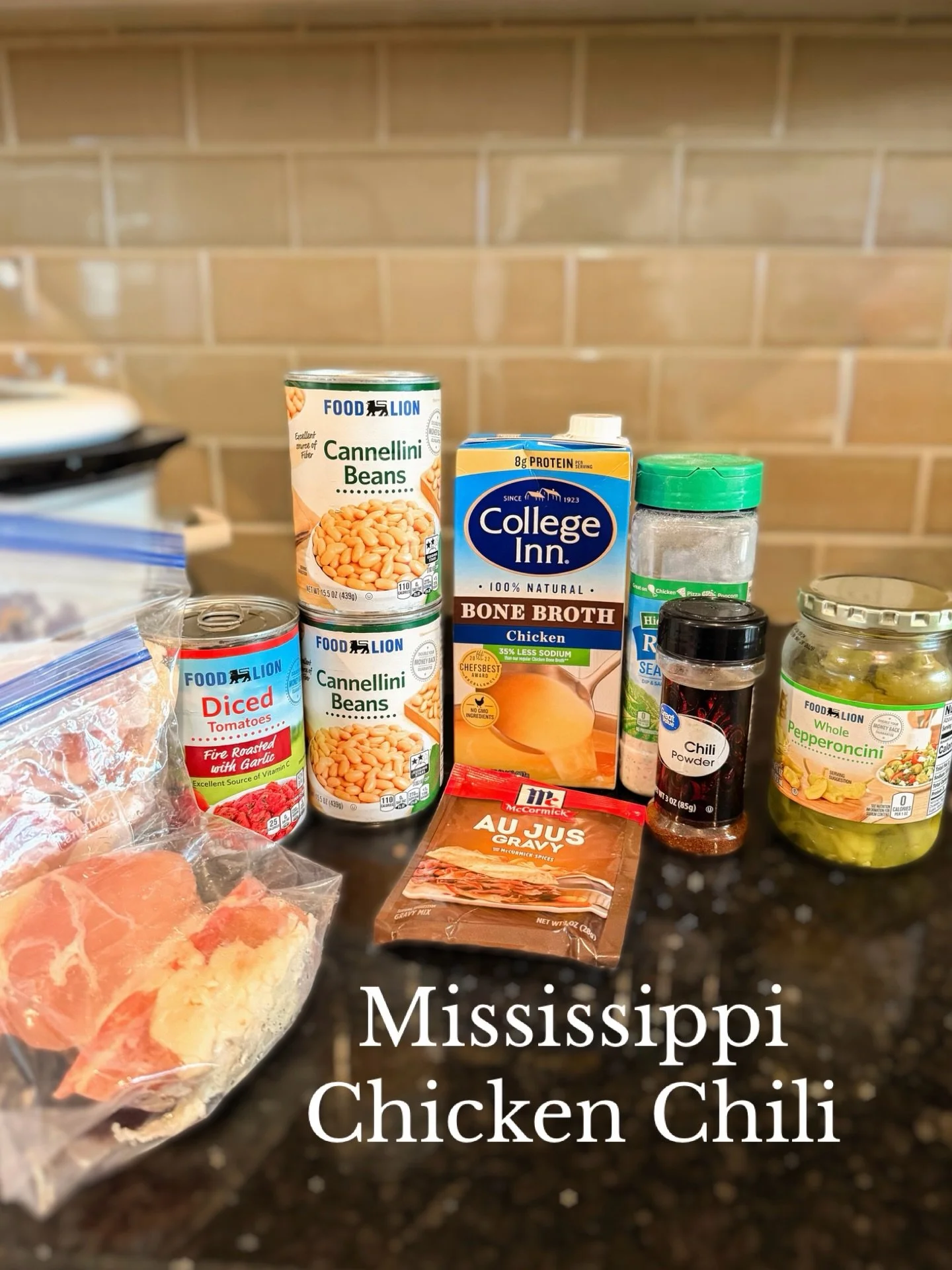 In the words of my husband, &ldquo;Whatever was in that crockpot, you need to patent it.&rdquo;😋

Comment YUM for the recipe to this Mississippi Chicken Chili. It&rsquo;s that good y&rsquo;all and of course, easy!