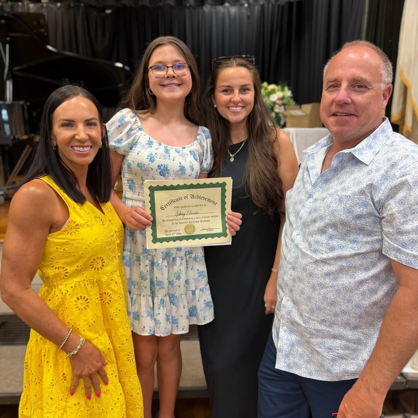 Piano recital ✔️

Aubrey: &ldquo;I want to quit.&rdquo;
Me: &ldquo;Absolutely not.&rdquo;
(My mom somewhere smiling because&hellip; same.😂)

Parenting is fun, right?? 🎹