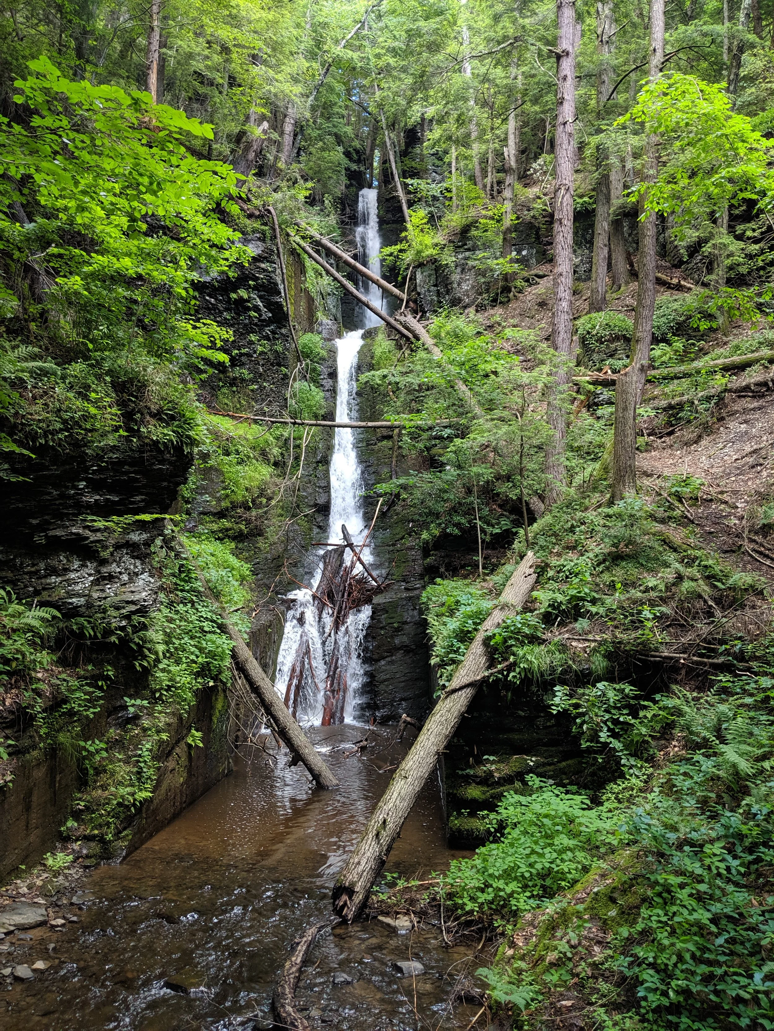 Silverthread Falls, Delaware Water Gap National Recreation Area Dingmans Ferry, PA