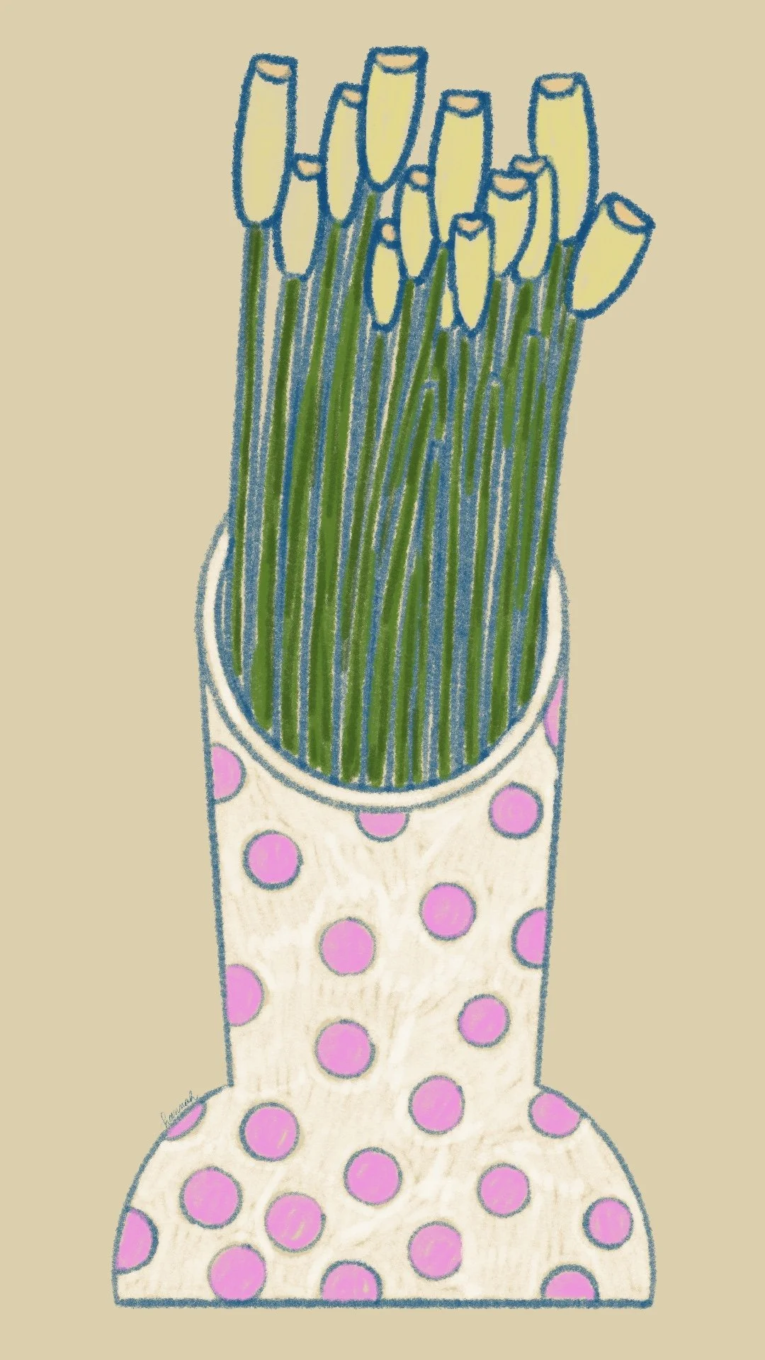 Pink_polka_Dot_on_Yellow_Vase.jpg