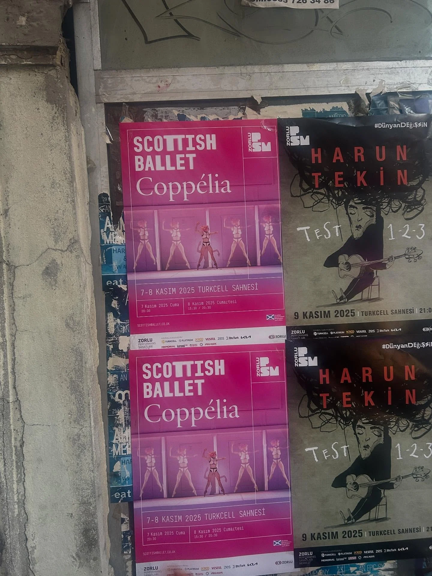 I spy print working for @scottishballet even in Istanbul ! #printmarketing #printworks