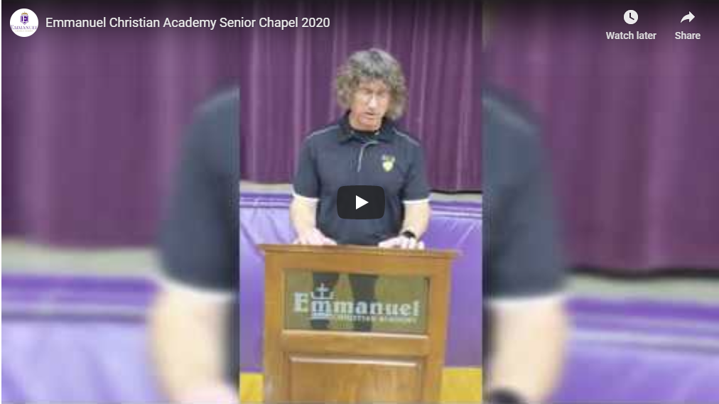 2020 EMMANUEL CHRISTIAN SENIOR CHAPEL