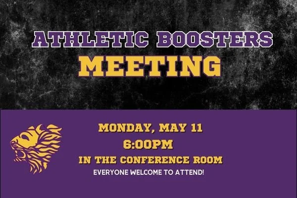 Athletic Booster Meeting