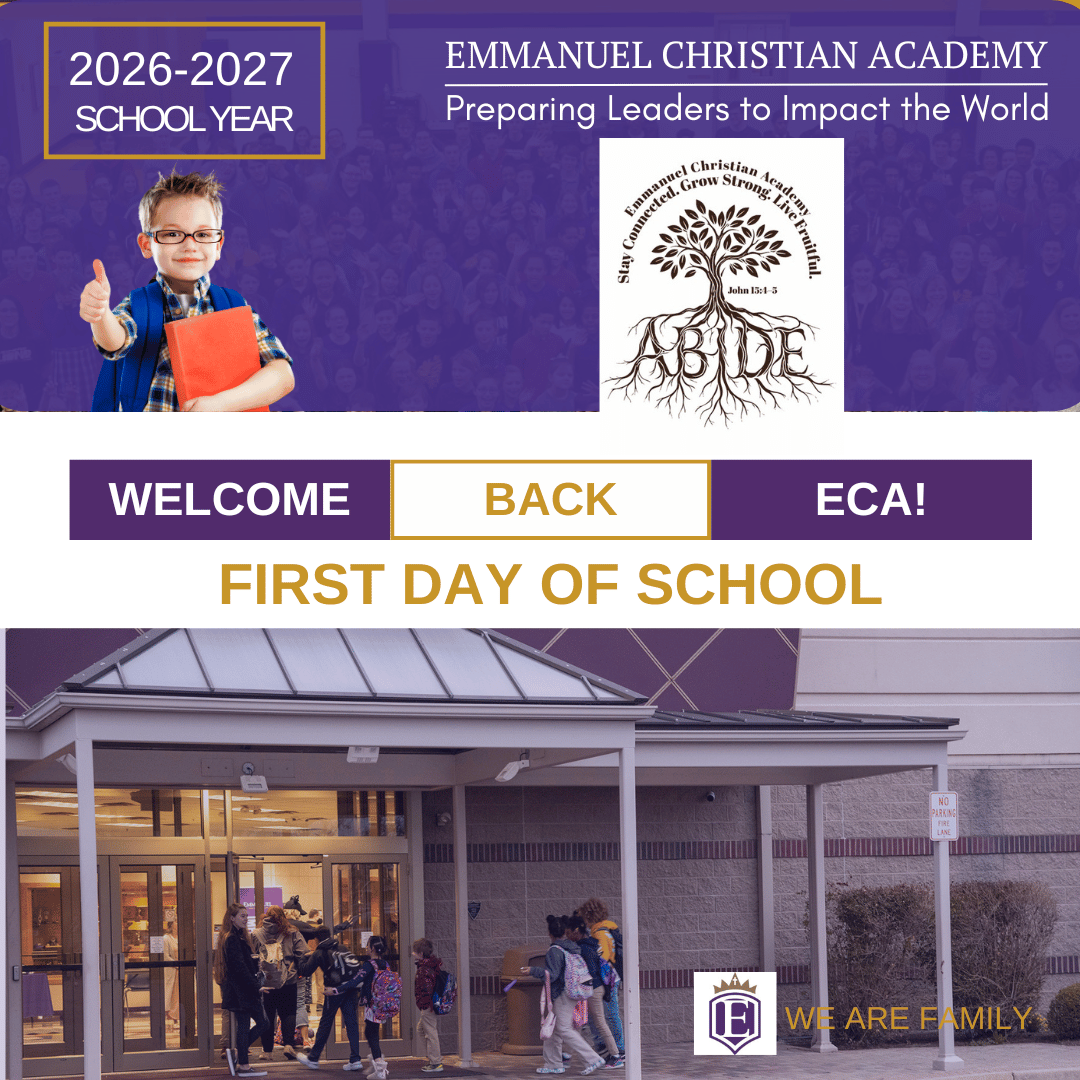 First Day of School! Welcome Back!
