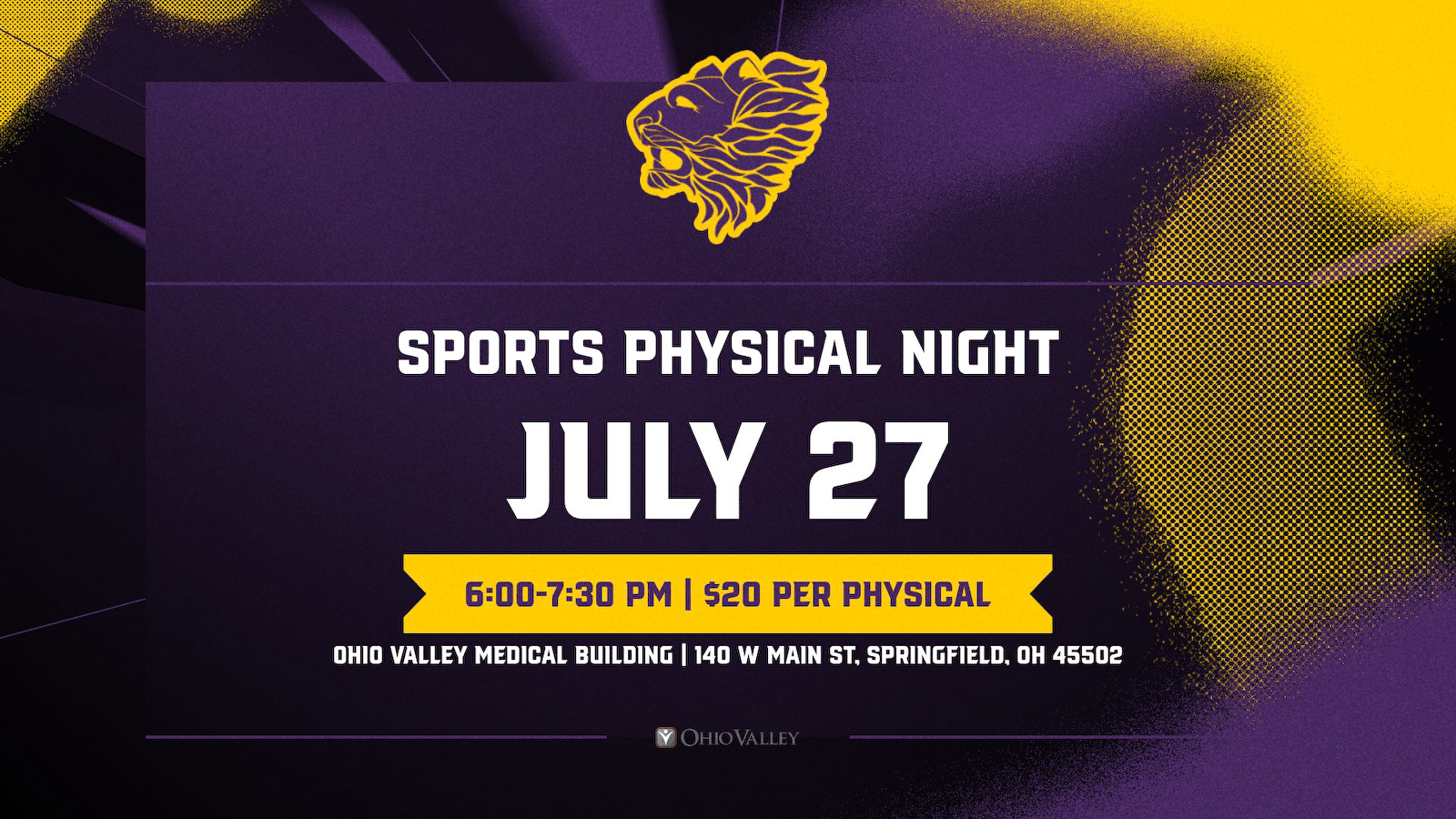 Sports Physical Night at Ohio Valley