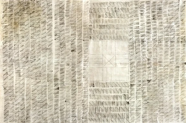 Acrylic and charcoal on parchment, 2015
