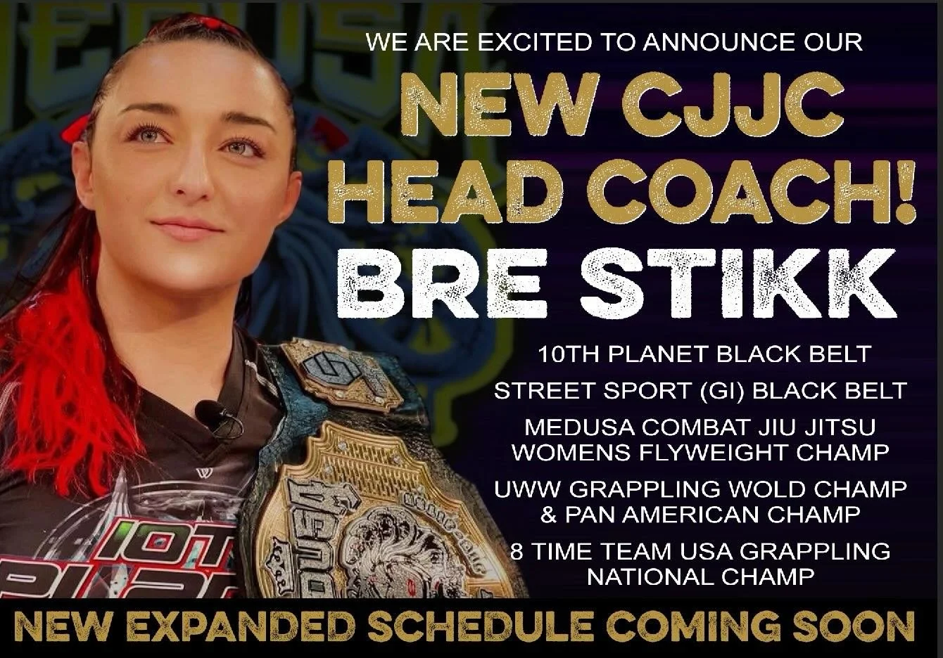 Capitol Jiu Jitsu is incredibly excited to announce the new head coach at Capitol Jiu Jitsu Carmichael. @brejj is an incredibly accomplished grappler and coach, who will be heading up the program starting next week with kids and adult classes Tuesday