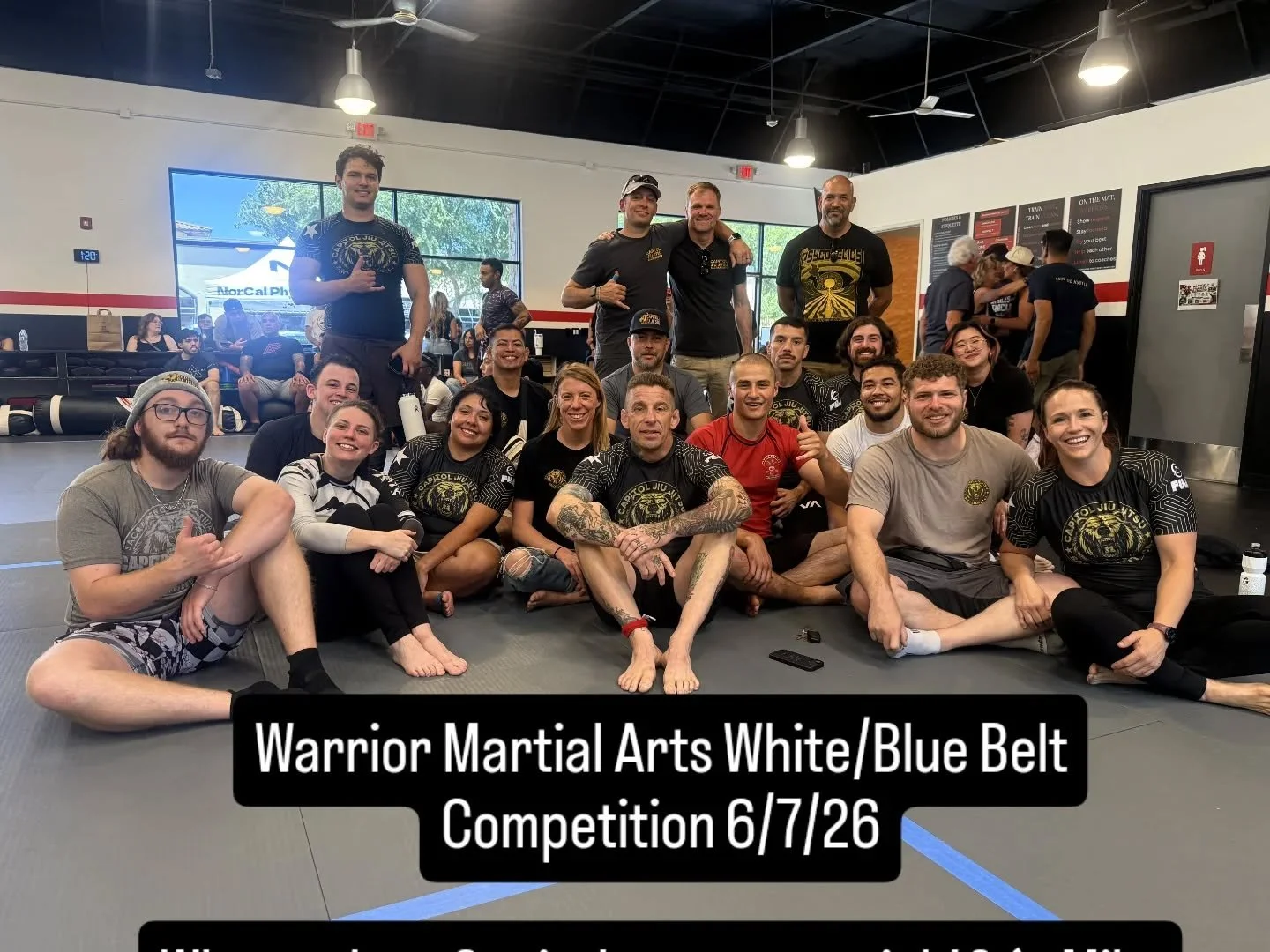 We had a ton of fun at Warrior Martial Art's second White Belt tournament. Thanks for all the great matches and for everyone who showed up to support! (Not all pictured here)