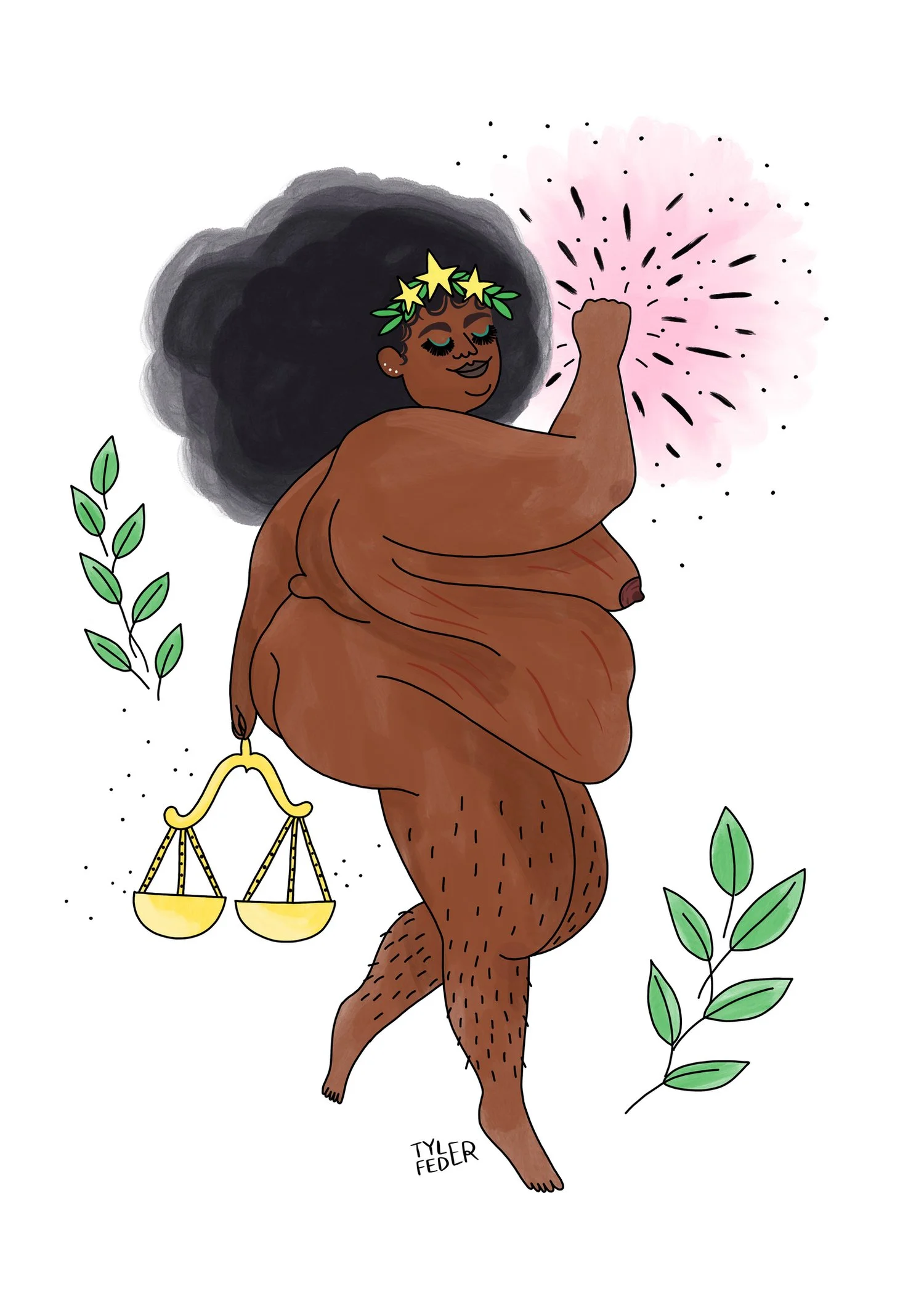 Dike, goddess of moral justice