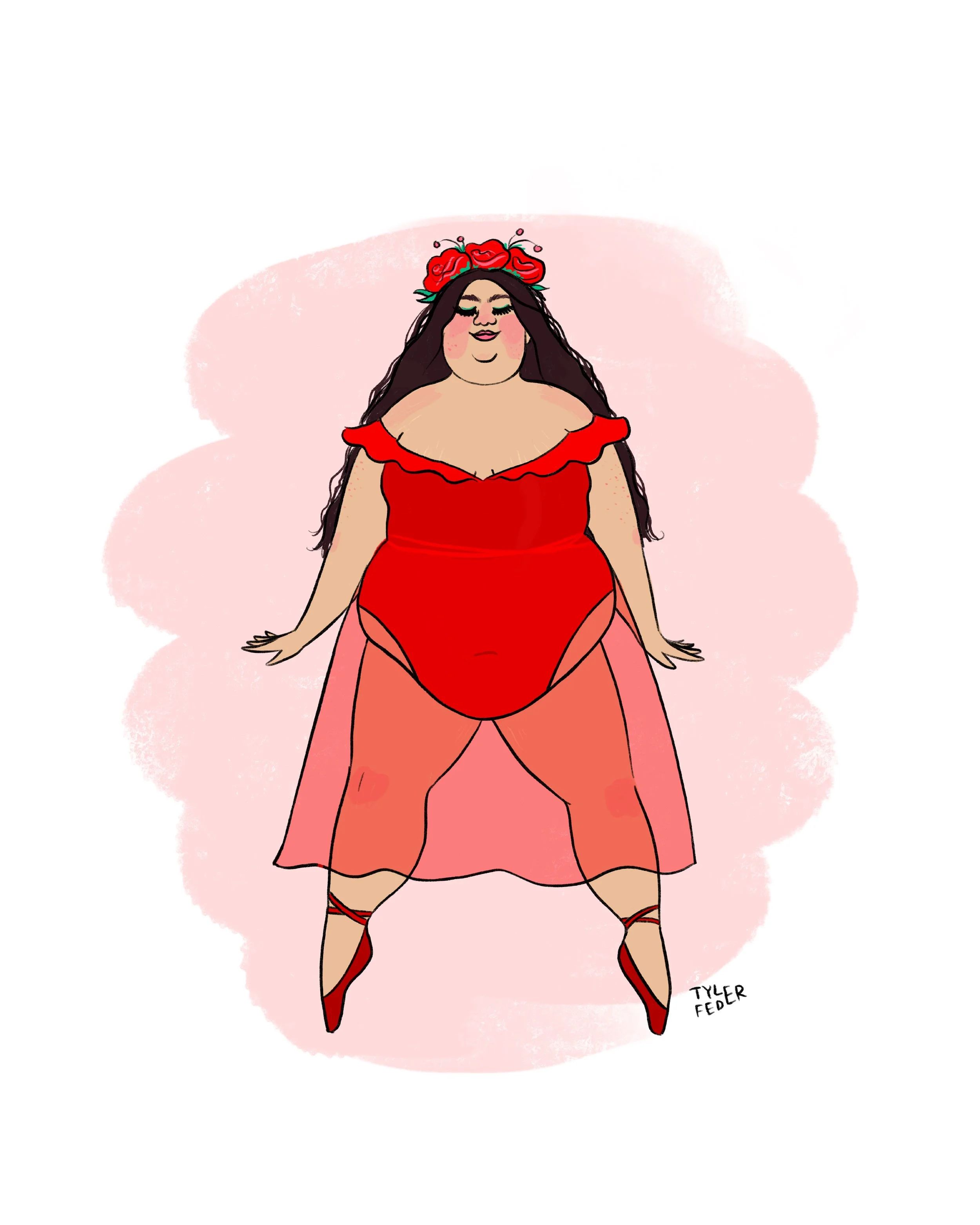 A is for apron belly!