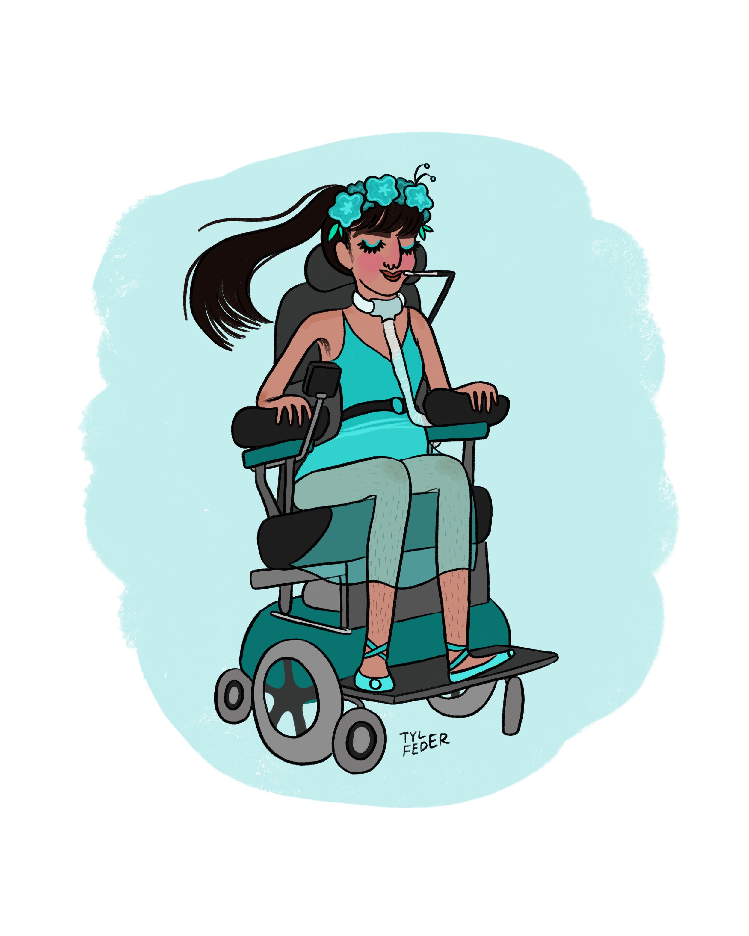 Q is for quadriplegia!