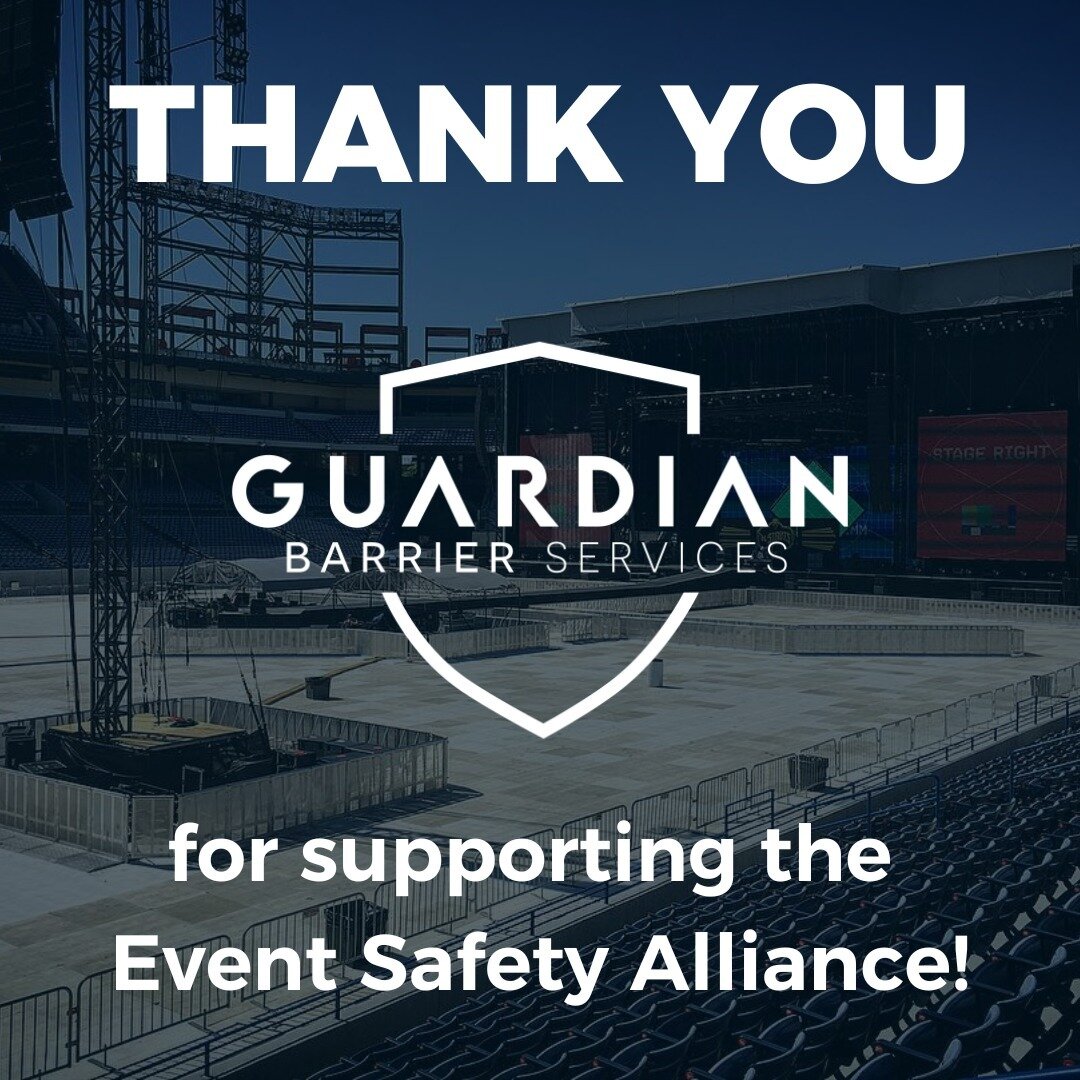 Thank you to Guardian Barrier Services for renewing your support of the Event Safety Alliance! Founded in 2017, driven by a team of seasoned crowd management professionals, Guardian Barrier Services combines American innovation, engineering, and fabr