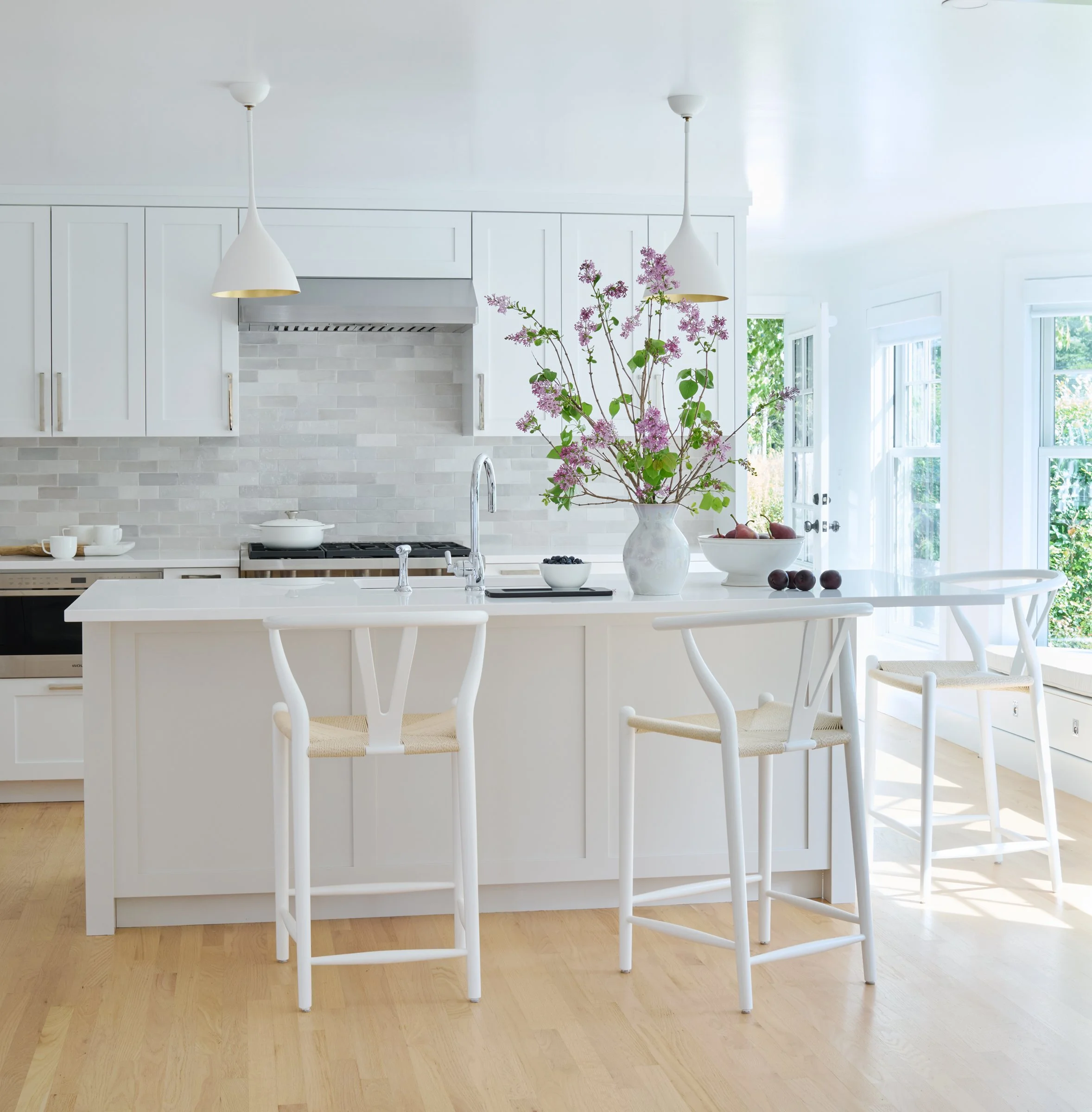 Old Black Point, CT kitchen designed by C. Kramer Interiors