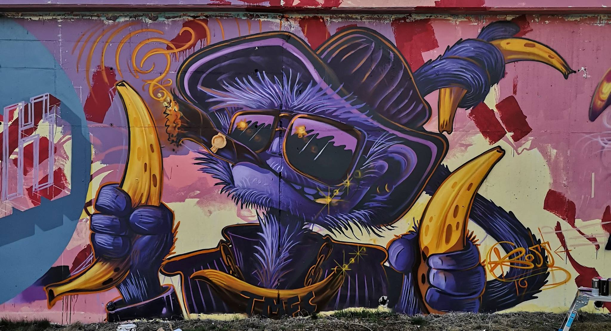 ARSEK & ERASE  Street art, Graffiti artwork, Mural art