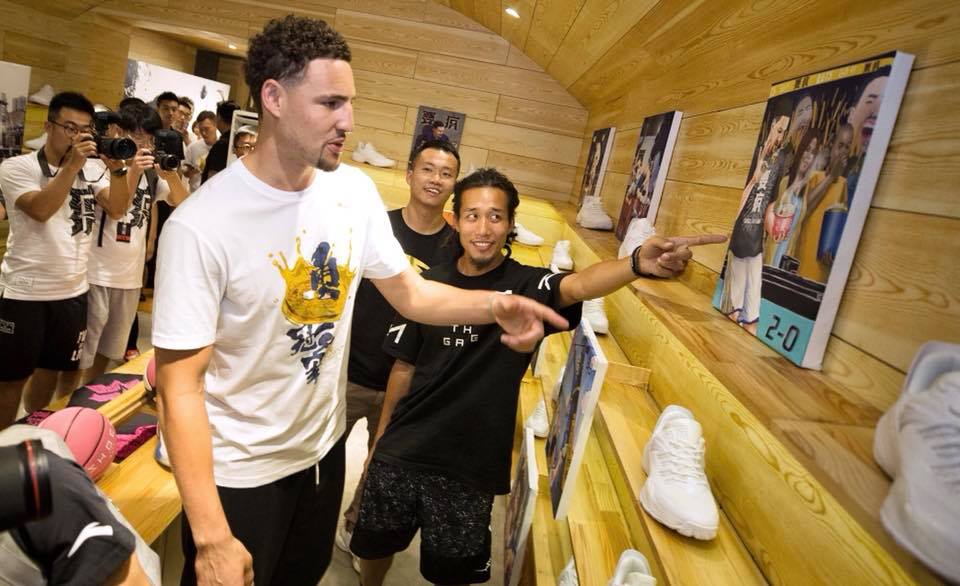 Klay Thompson China Tour 2018