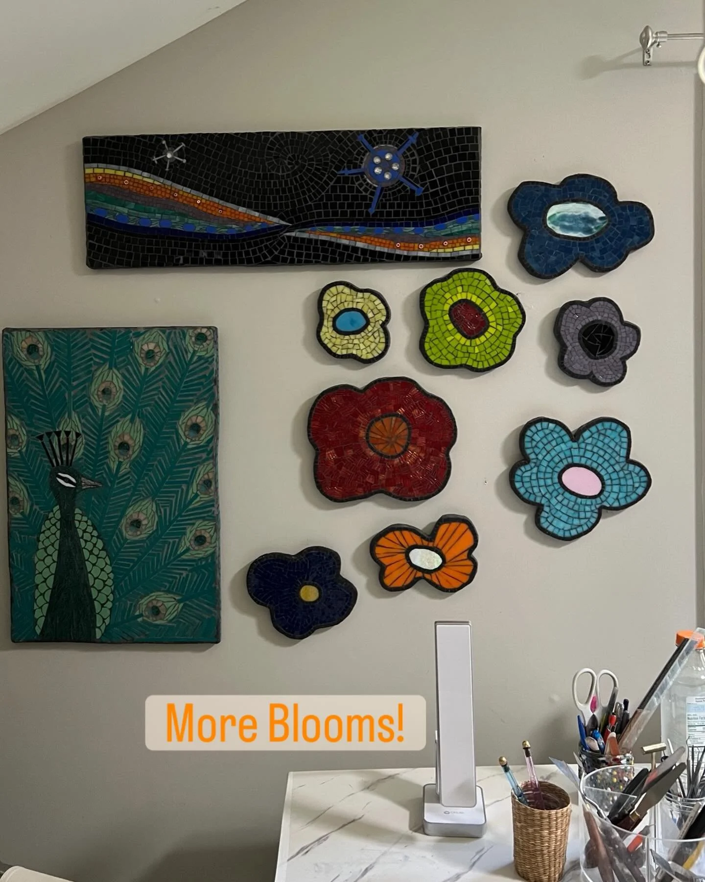 #Marimekko #midcenturydecor #mosaic #glassmosaics #mosaicdecor