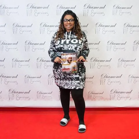 Sophia Metters celebrating the launch of her magazine, The 49th Degree. The magazine will celebrate its debut May 25 at the Wilda Marston Theater. (Photo courtesy of Sophia Metters)