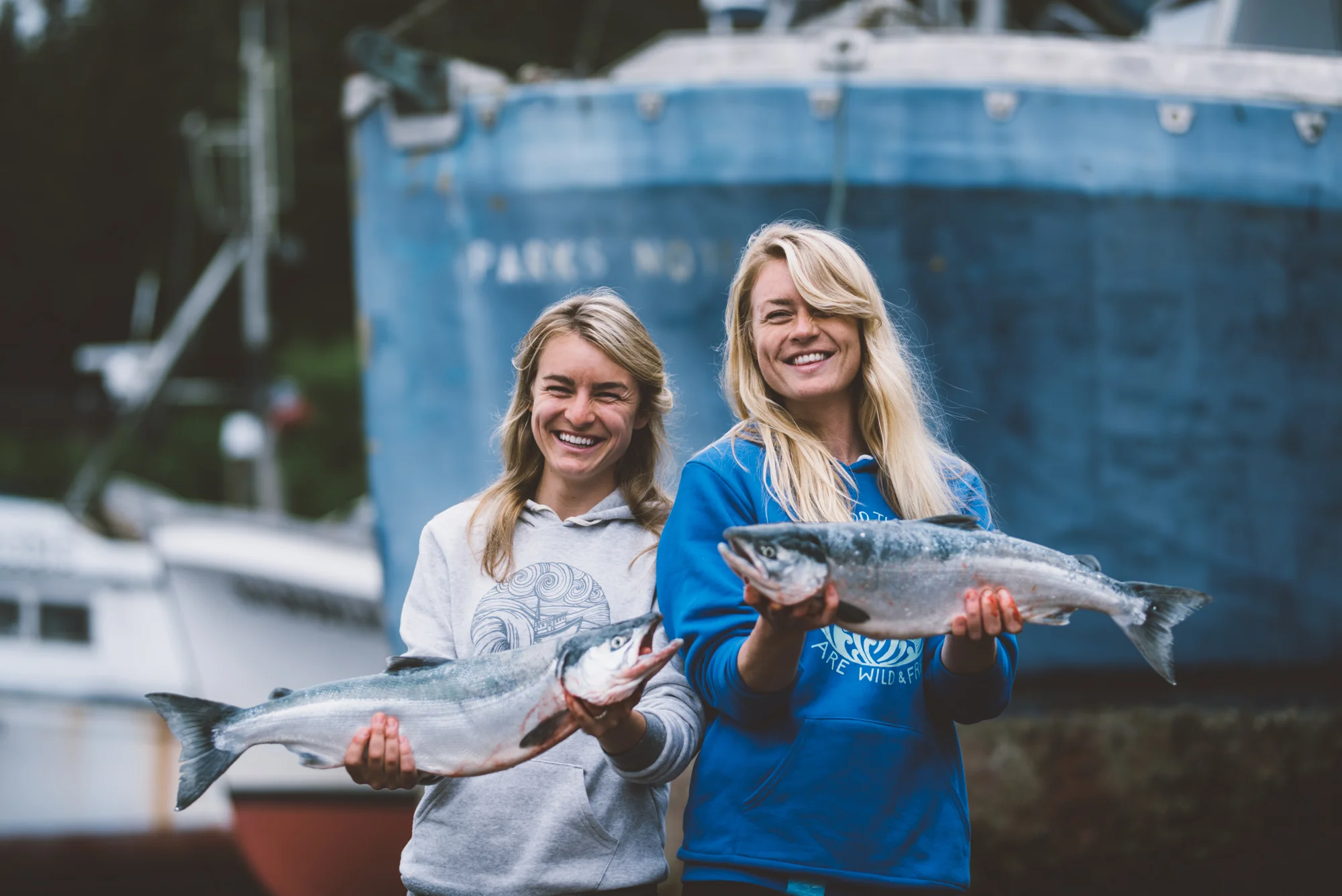 Salmon Sisters hook Alaskans with ocean-inspired designs