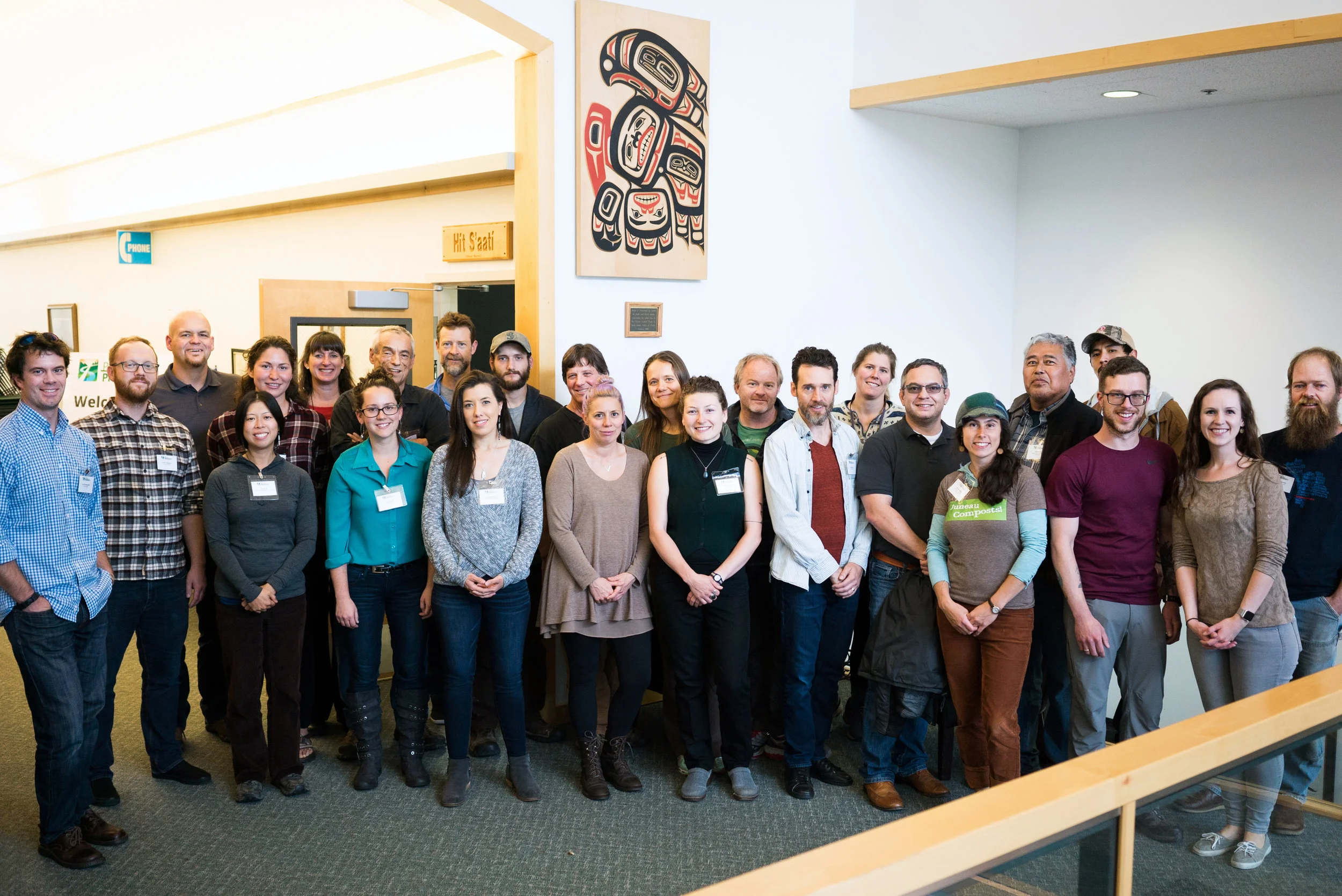 Last year’s cohort from the Spruce Root Path to Prosperity boot camp. (Photo by Element Agency)