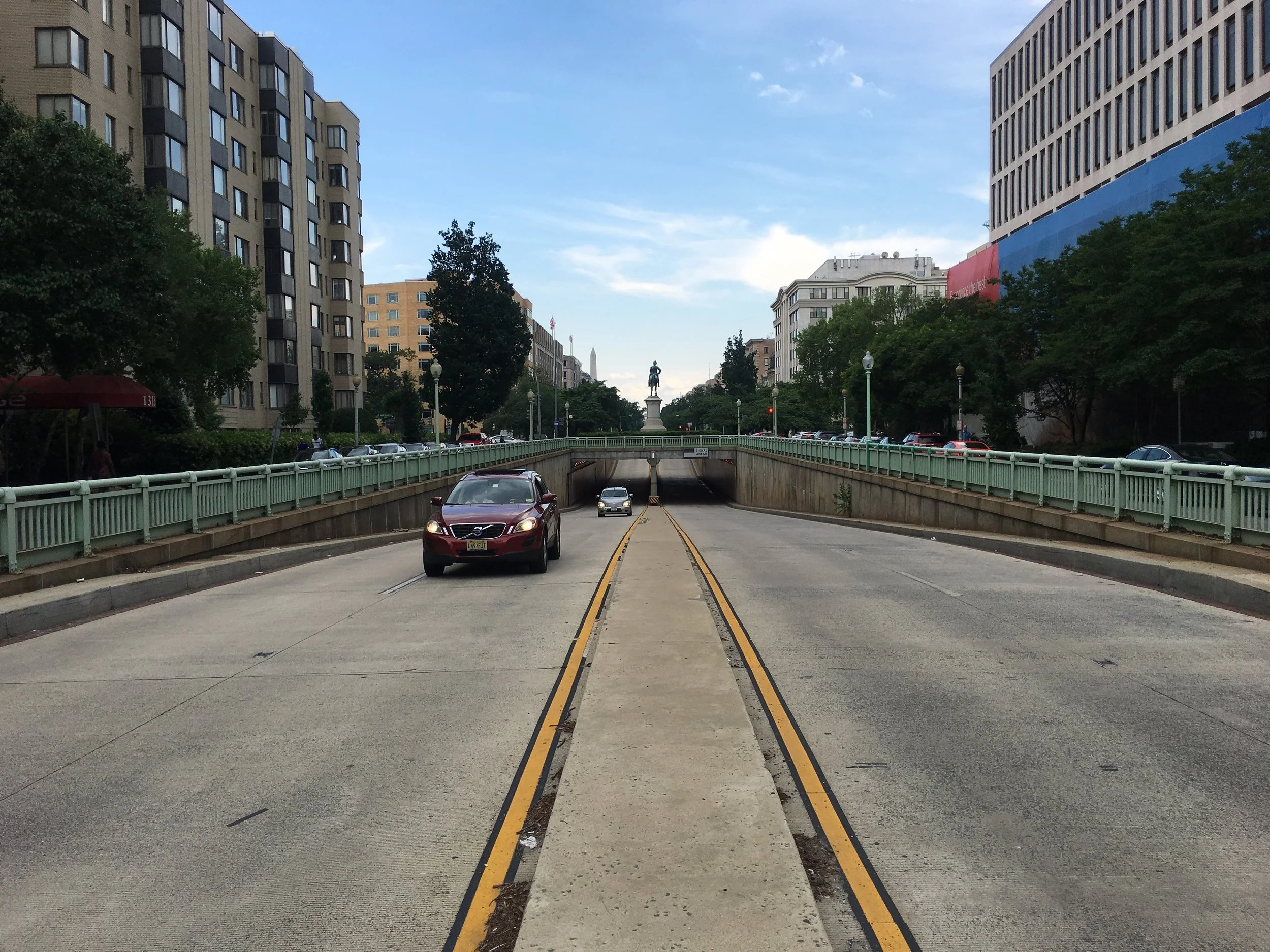 Scott Circle tunnel looking south. Photo: Elliot Carter