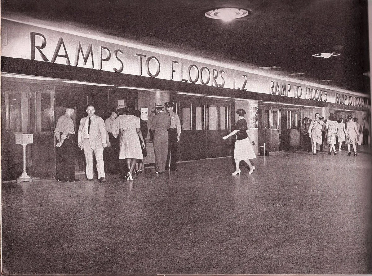 The Pentagon concourse in 1944. Photo: Department of Defense /Public Domain