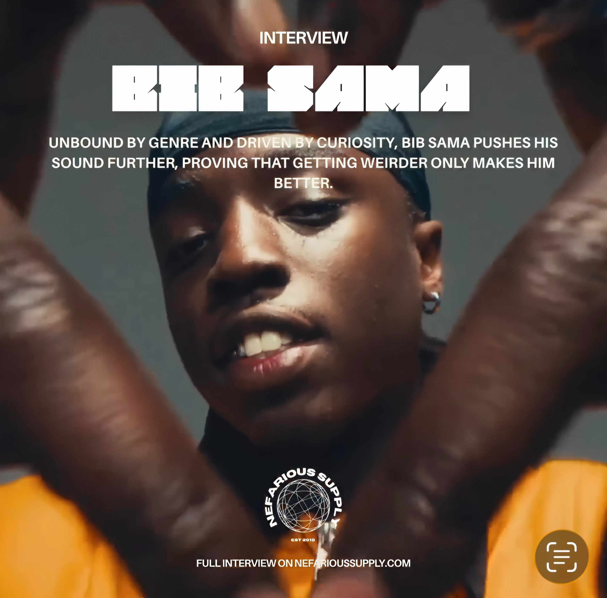 bib sama: Changing His Font, Redefining His Sound