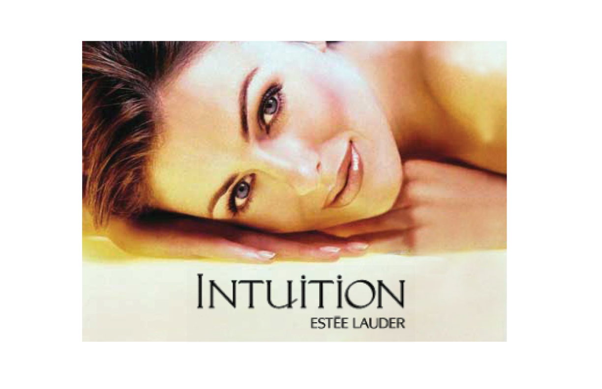 Liz Hurley Estee Lauder Intuition Parfum