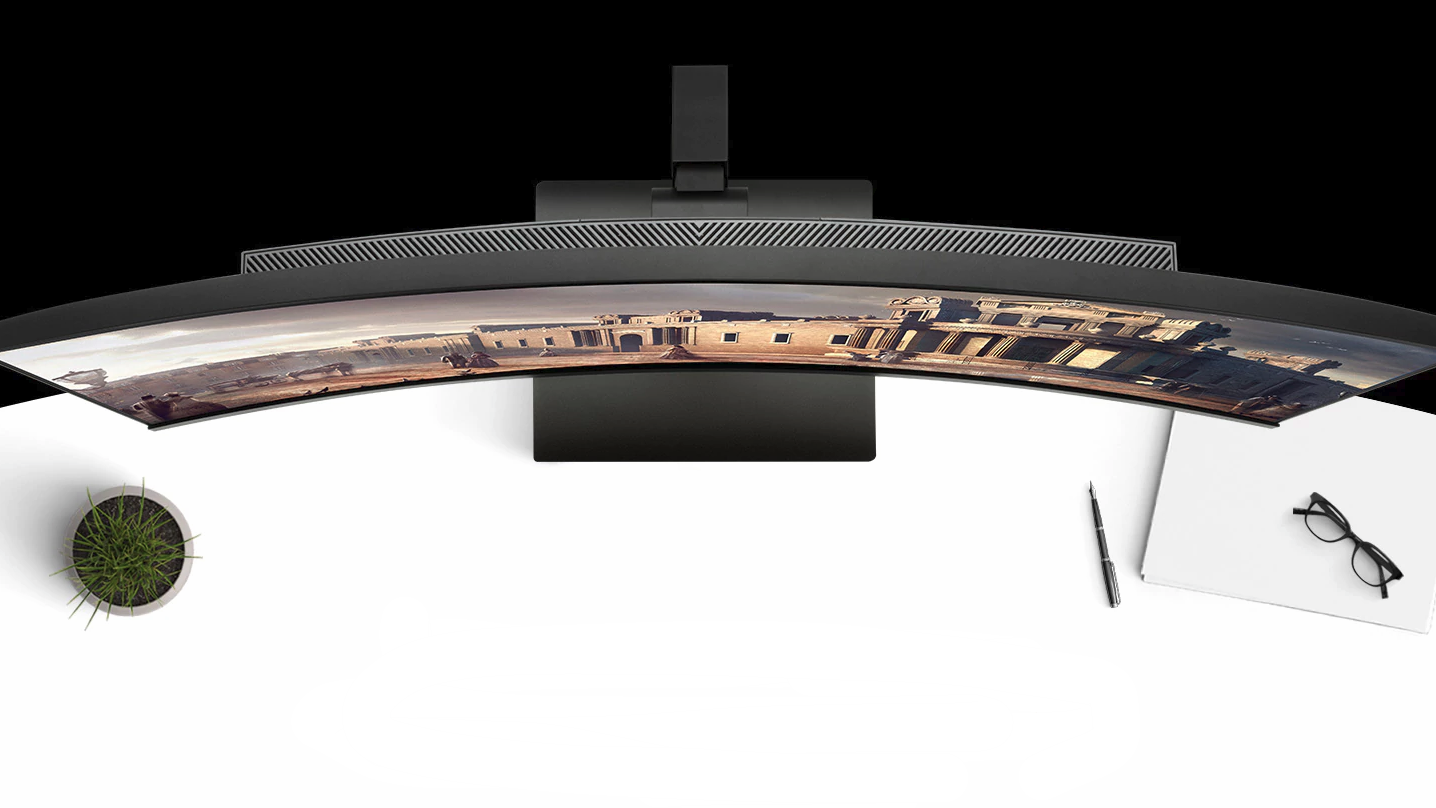 HP's Widest Curved Display