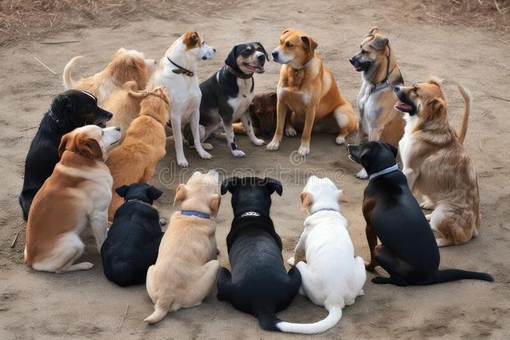 We zijn op ons best in een roedel.