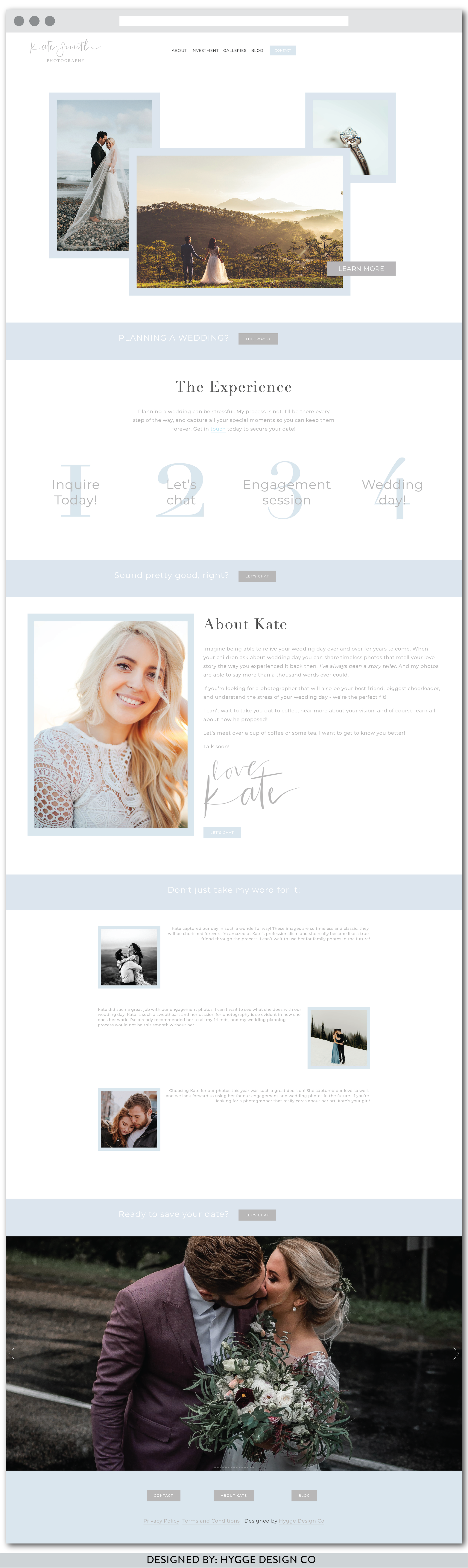 Kate Smith by Hygge Design Co website