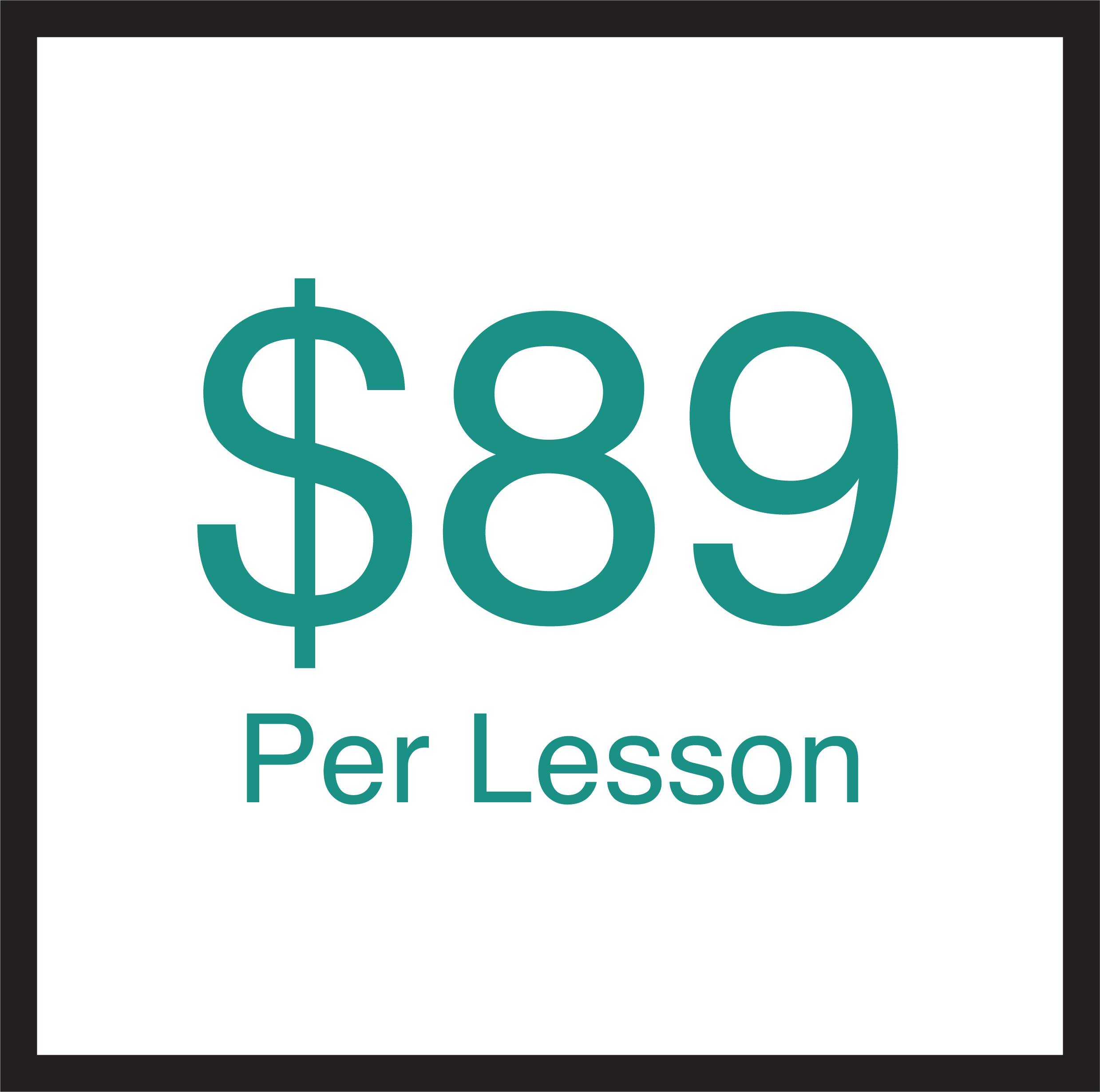 Single 60 Minute Lesson